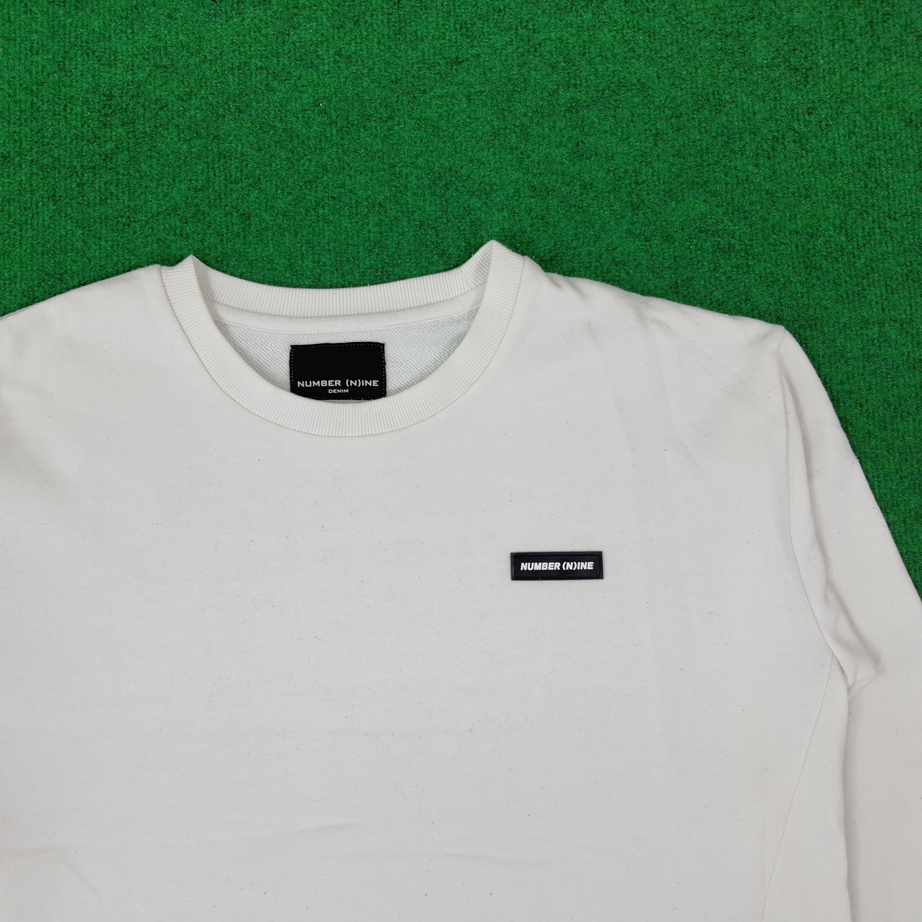 Number (N)ine Vintage Number Nine Denim 3 Quarter Tshirt C239N30 Size US XL / EU 56 / 4 - 4 Thumbnail