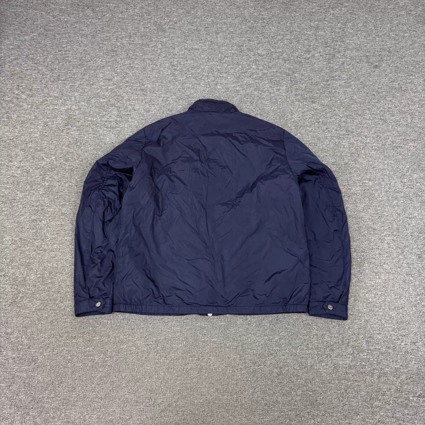 Moncler Blue Lightweight Zip-Front Jacket - XXL Size US XXL / EU 58 / 5 - 1 Thumbnail