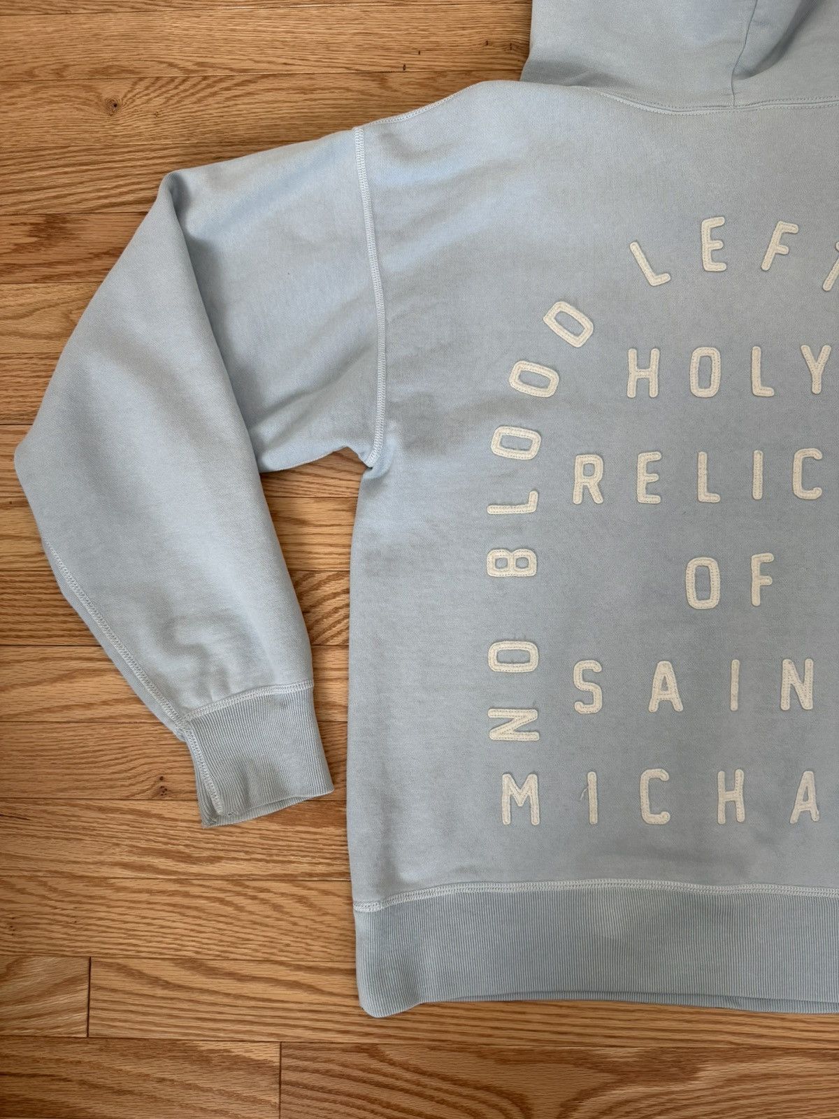 Saint Michael SAINT MICHAEL FELT HOODIE Size US L / EU 52-54 / 3 - 6 Thumbnail