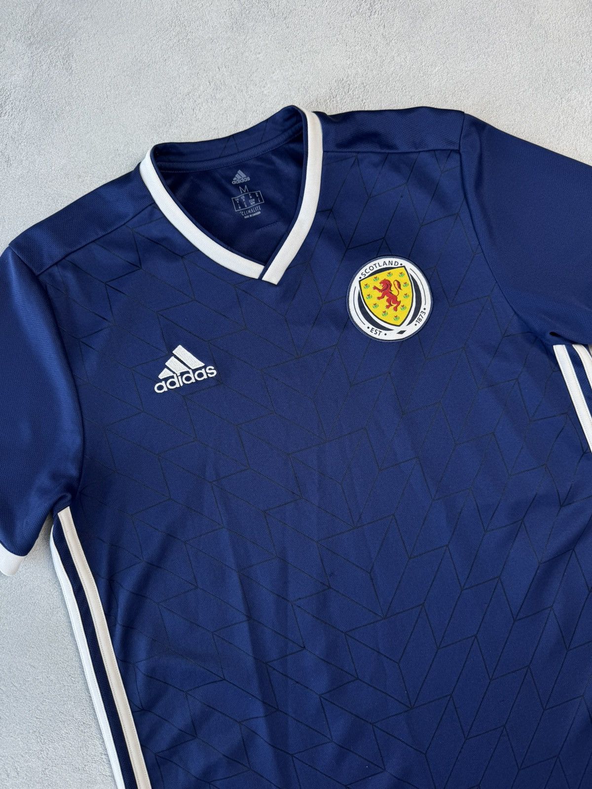Adidas Scotland 2017 2018 Home Football Shirt Soccer Jersey Adidas Size US M / EU 48-50 / 2 - 3 Thumbnail