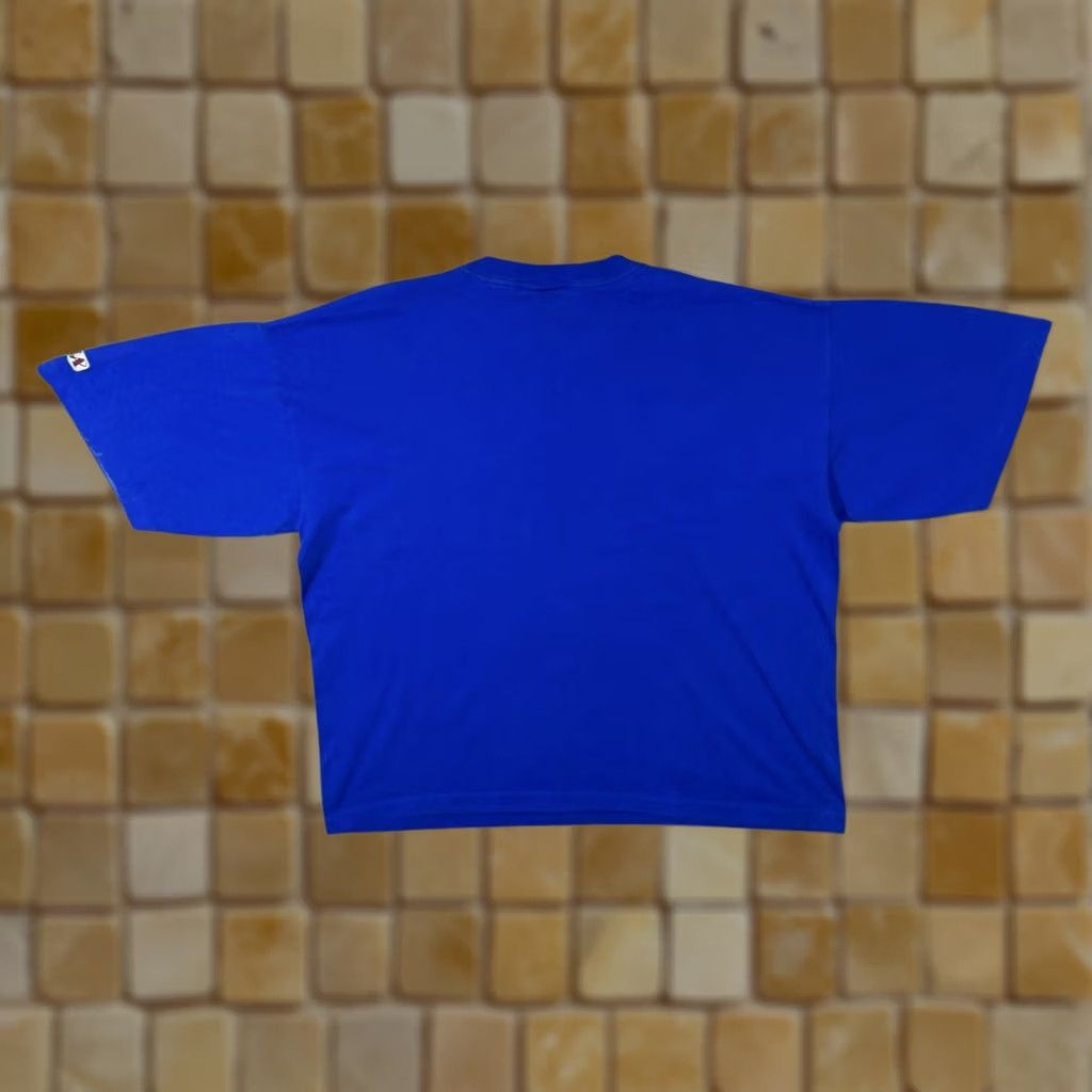Logo Athletic VINTAGE Logo Athletic NHL St. Louis Blues Ice Hockey T-Shirt XL Blue Cotton Embroidered Single Stitch Mens Size US XL / EU 56 / 4 - 1 Thumbnail
