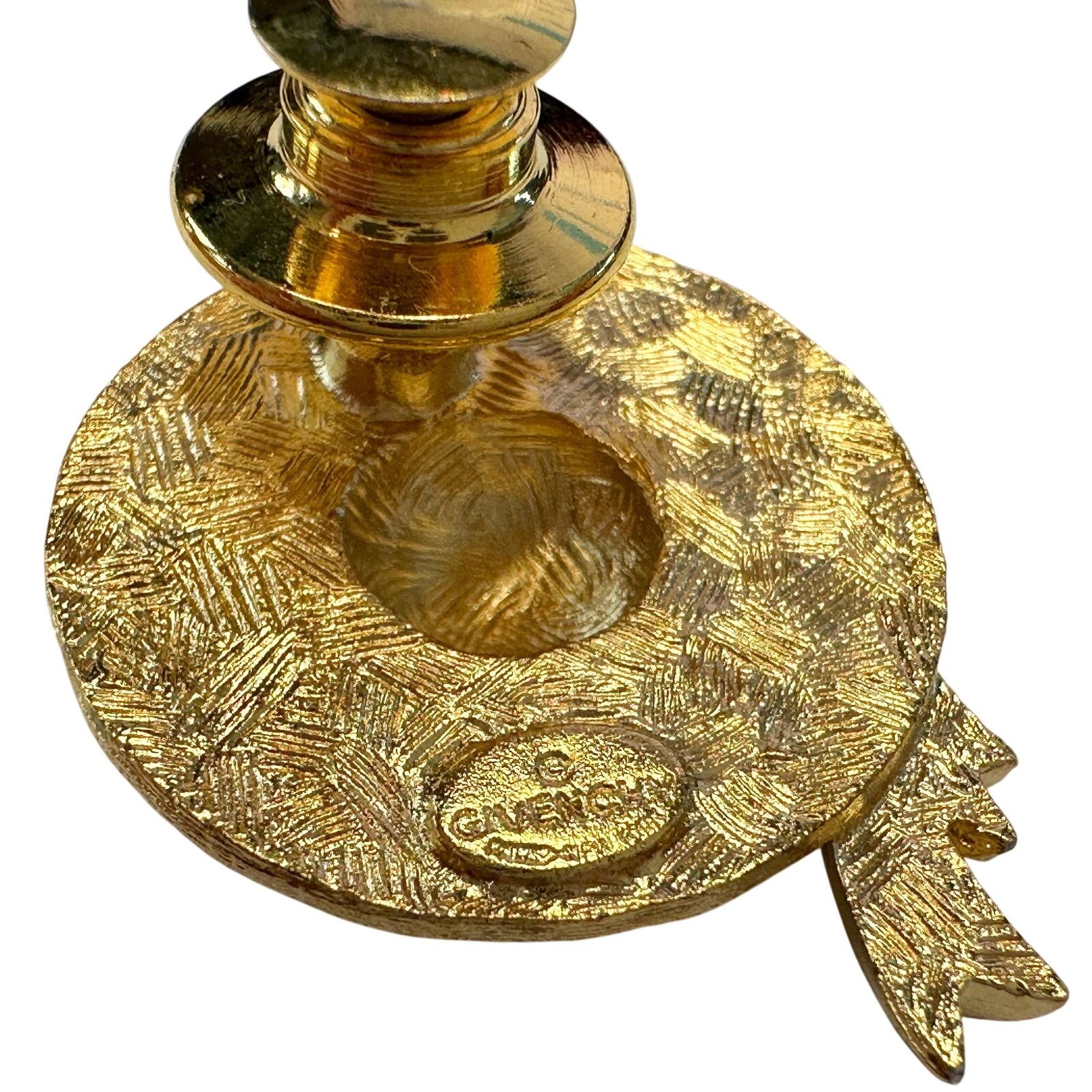 Givenchy Givenchy Hat Shaped Gold Plated Brooch - Size ONE SIZE - 5 Thumbnail