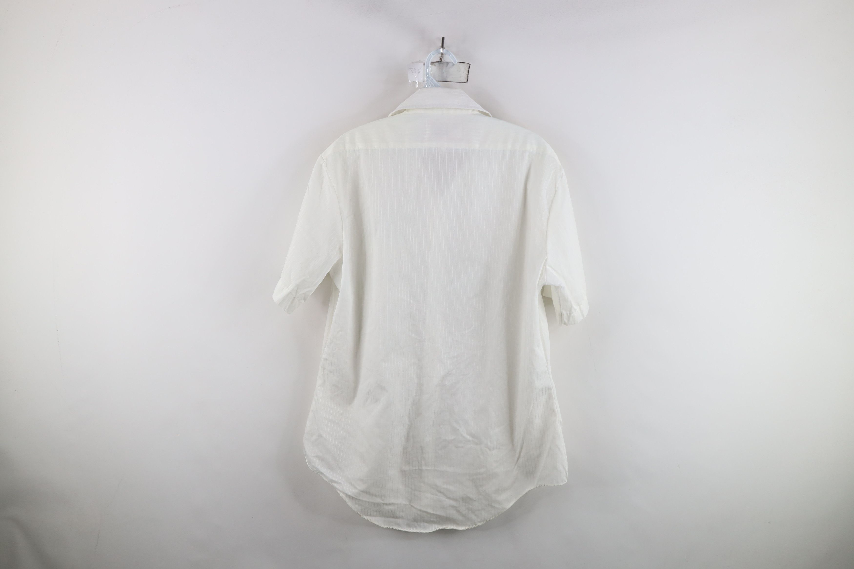 Vintage Vintage 70s Streetwear Short Sleeve Collared Button Shirt Size US L / EU 52-54 / 3 - 9 Thumbnail