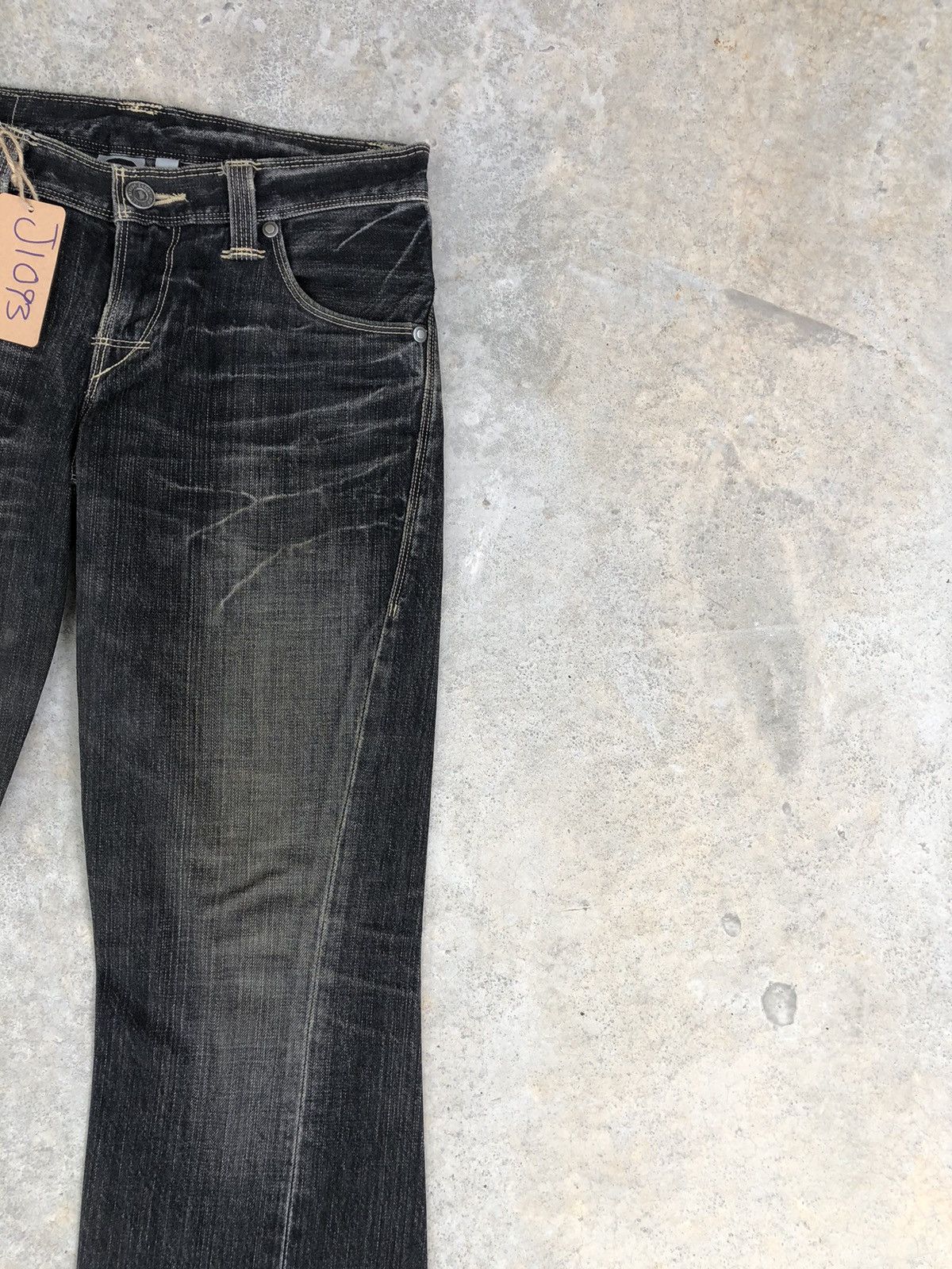 Levi's Y2k Levis Engineered Flared Jeans Distressed Jeans Size US 30 / EU 46 - 5 Thumbnail