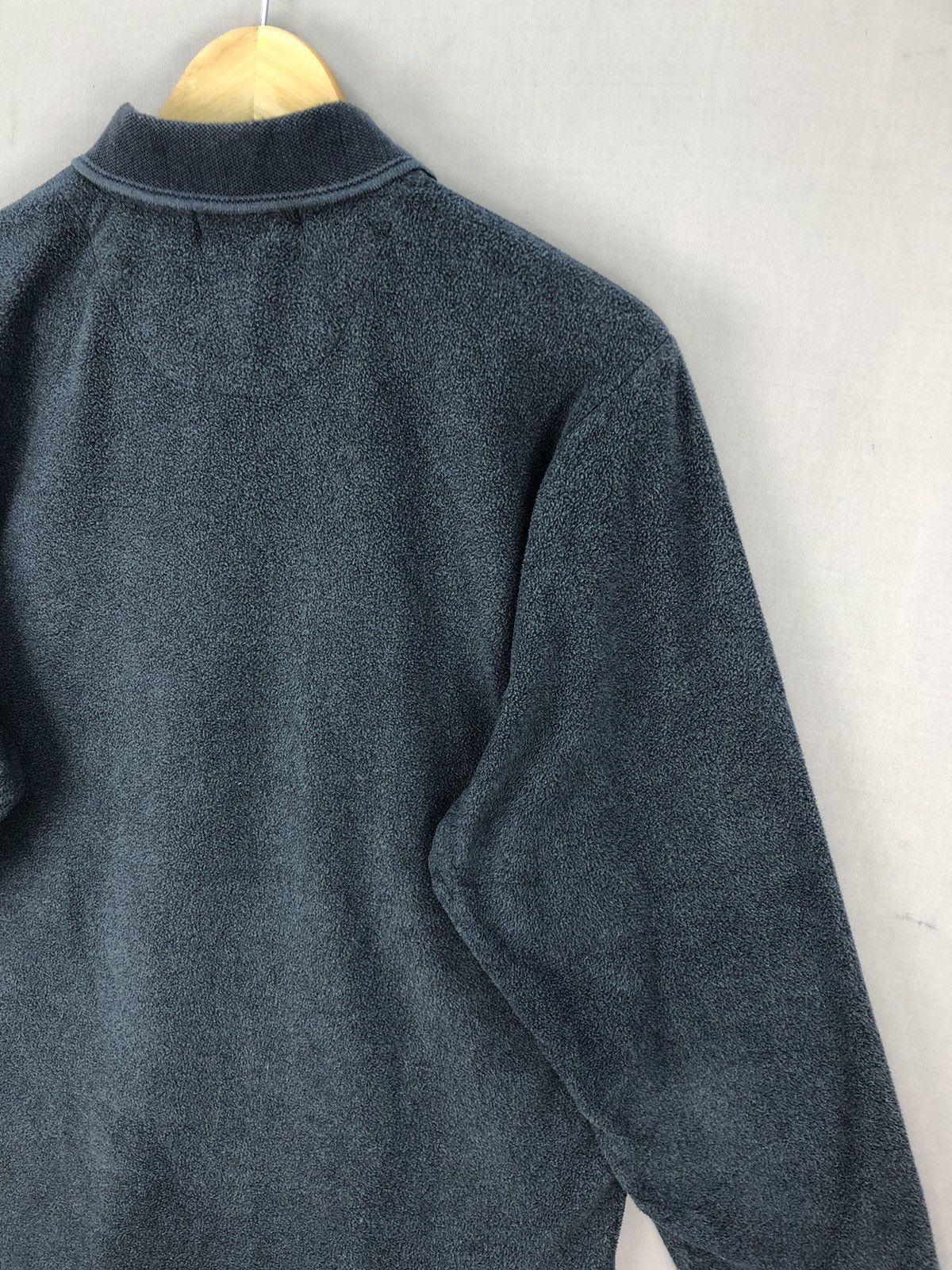 Japanese Brand × Vintage Vintage Claudio Valentino Long Sleeve Fleece T-shirt Size US XL / EU 56 / 4 - 4 Thumbnail