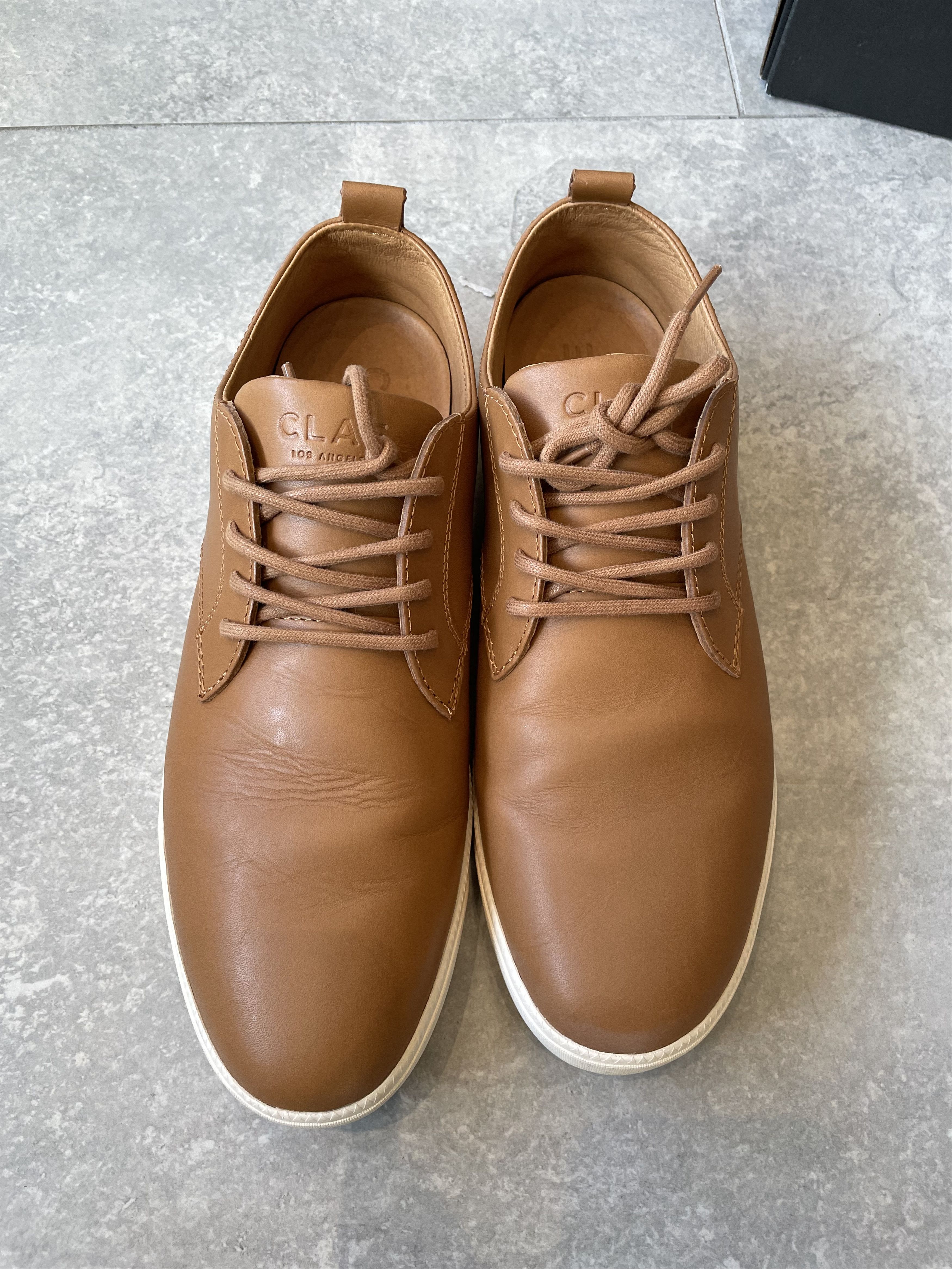 CLAE Clae - Ellington Cashew Brown Leather Size US 11.5 / EU 44-45 - 3 Thumbnail