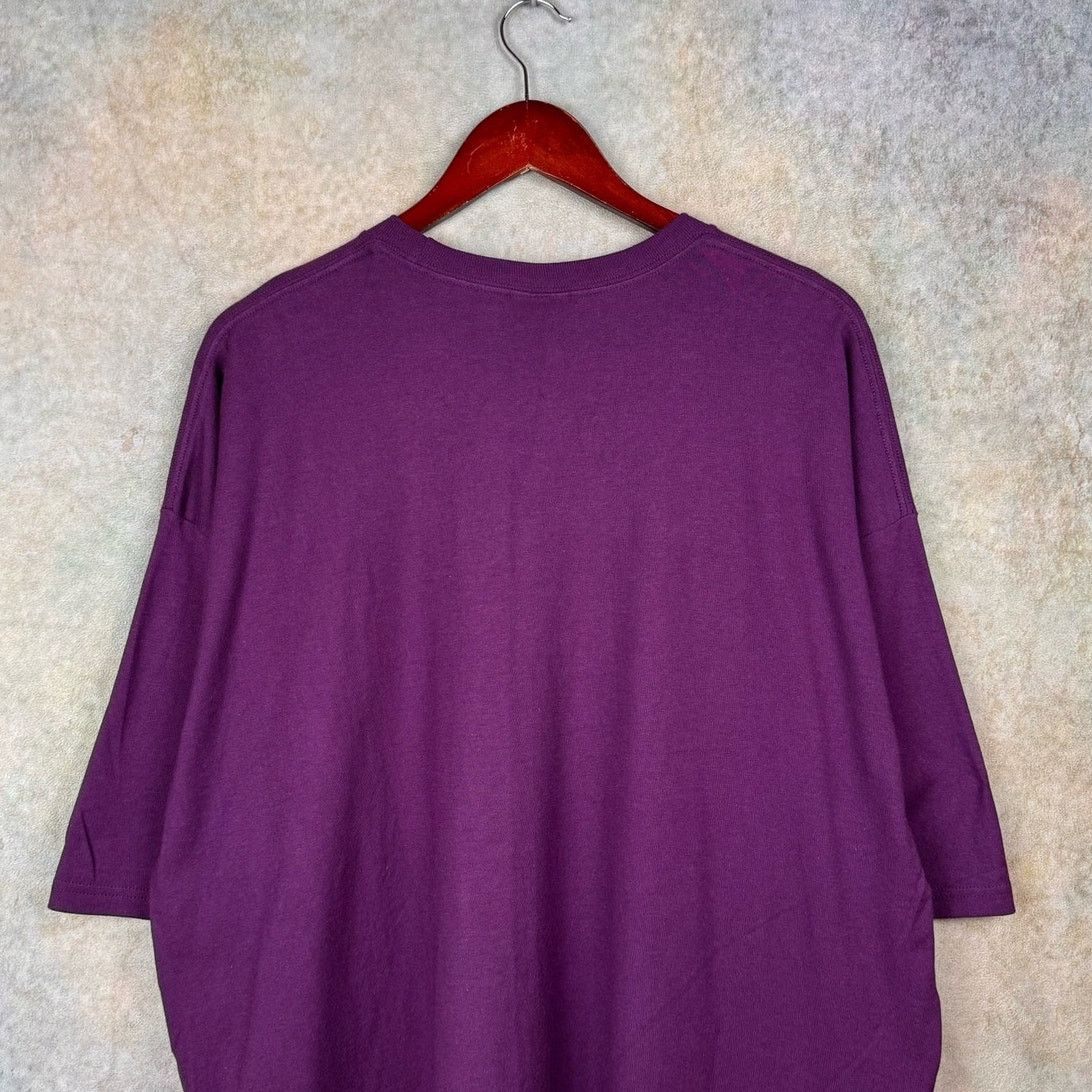 Stussy Stussy International World Tour T Shirt NY LA XXL Purple Size US XXL / EU 58 / 5 - 8 Thumbnail
