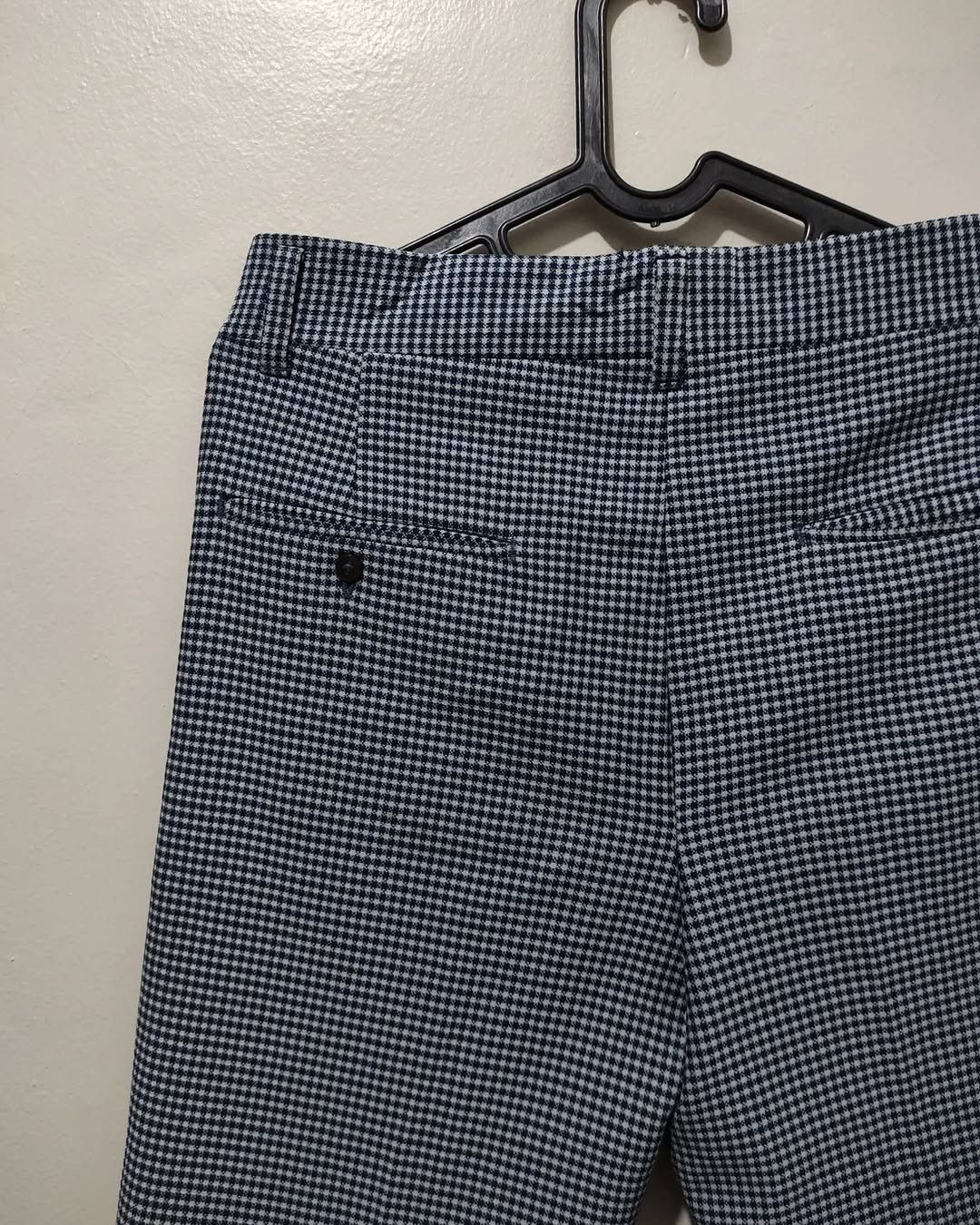 Other 70s Made in usa HAGGAR tartan check slacks pants, Size US 30 / EU 46 - 6 Thumbnail