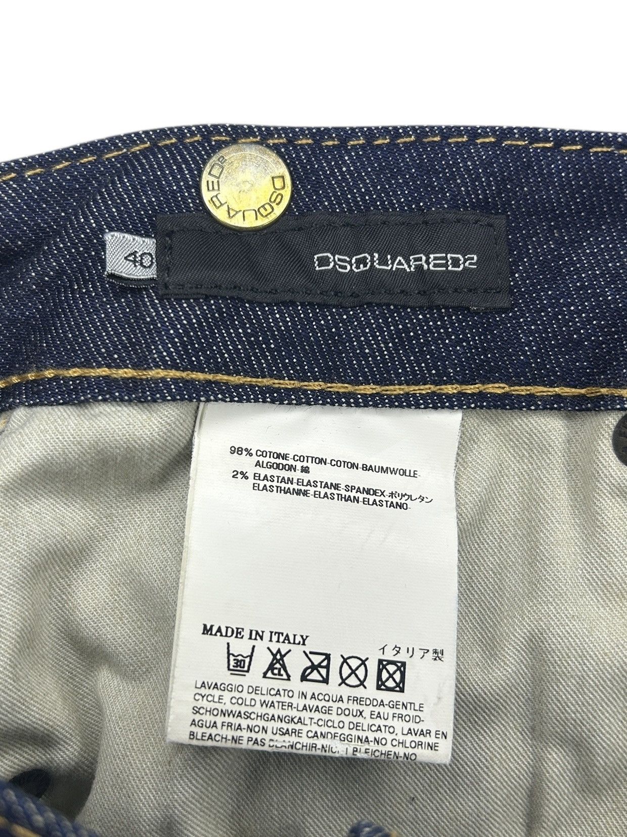 Dsquared2 F/W 07 Bondage Denim Size 27" / US 4 / IT 40 - 5 Thumbnail