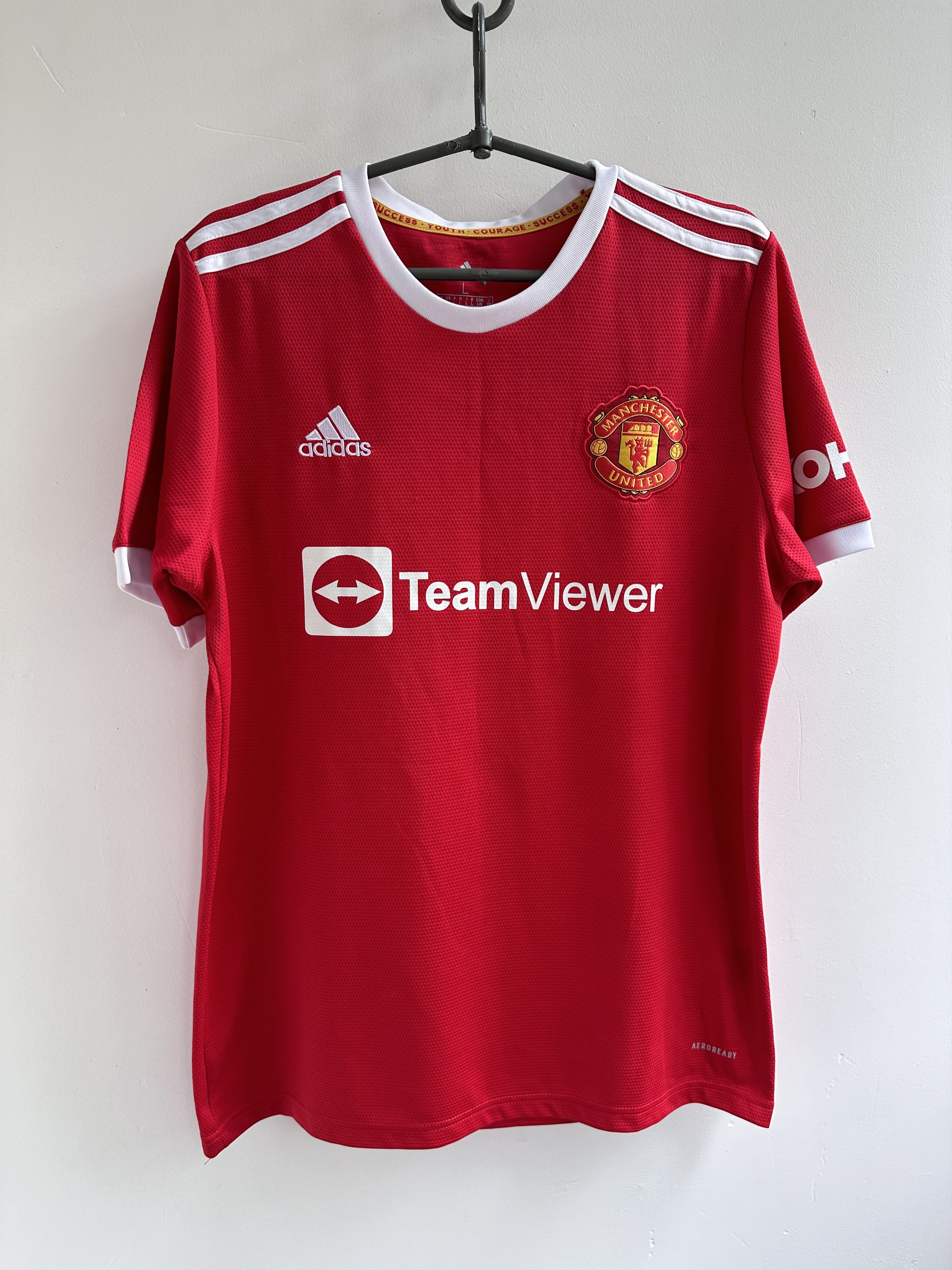 Adidas Adidas Manchester United Ronaldo jersey Size US L / EU 52-54 / 3 - 1 Thumbnail