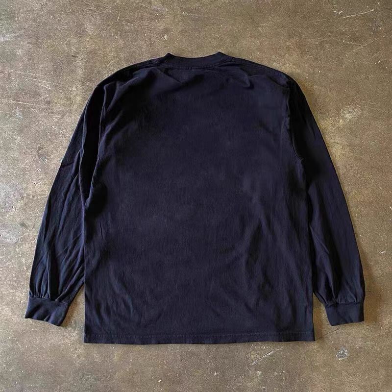 Japanese Brand × Vintage Black washed retro tomato print long sleeve t-shirt Size US M / EU 48-50 / 2 - 2 Thumbnail