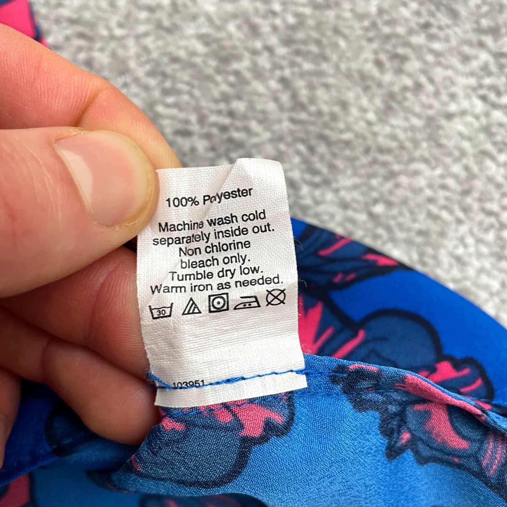 J.Crew J.Crew Top Womens 00 Blue Pink Floral Racerback Casual Tropical Camisole Size XXS / US 00 / IT 34 - 7 Thumbnail
