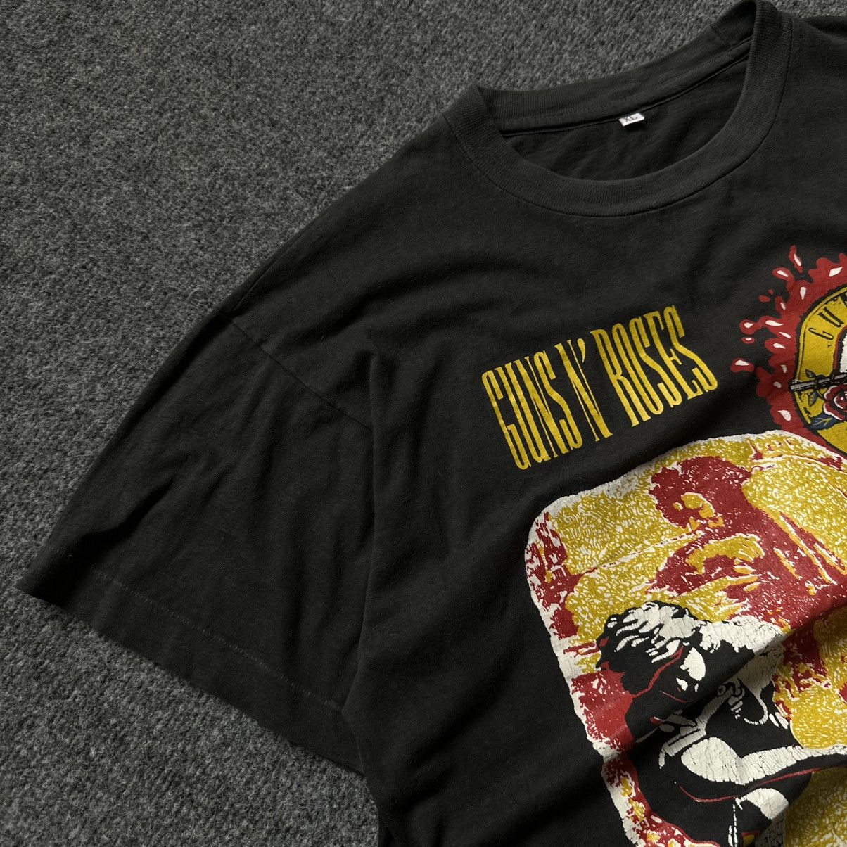 Guns N' Roses VTG Adult Guns N Roses T-shirts Big Logo Single Stitch Y2K Size US XL / EU 56 / 4 - 10 Thumbnail