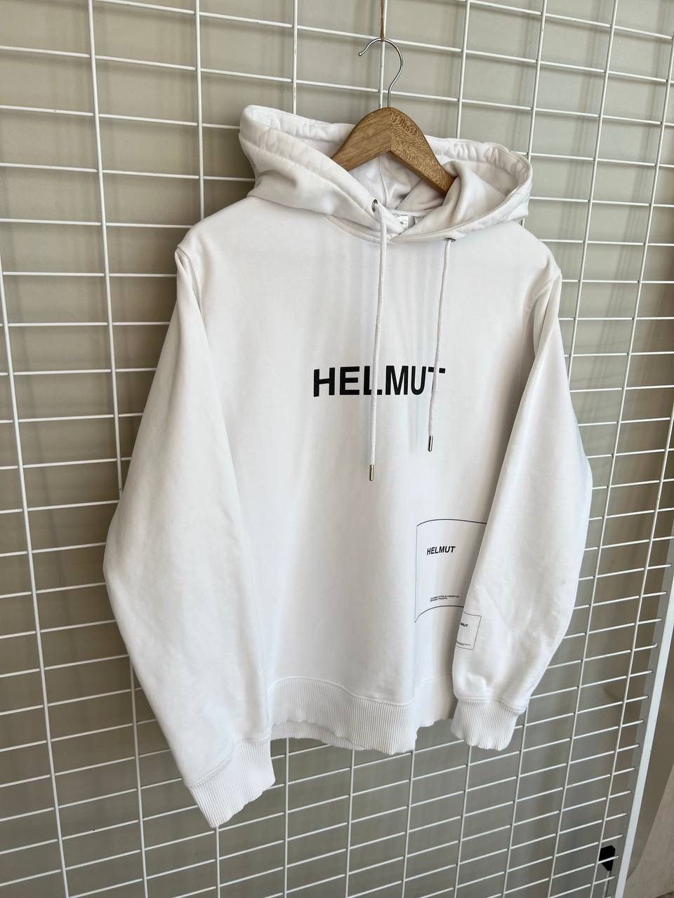 Helmut Lang Helmut Lang Index Hoodie Mens Size M Long Sleeve Sweatshirt Size US M / EU 48-50 / 2 - 5 Thumbnail