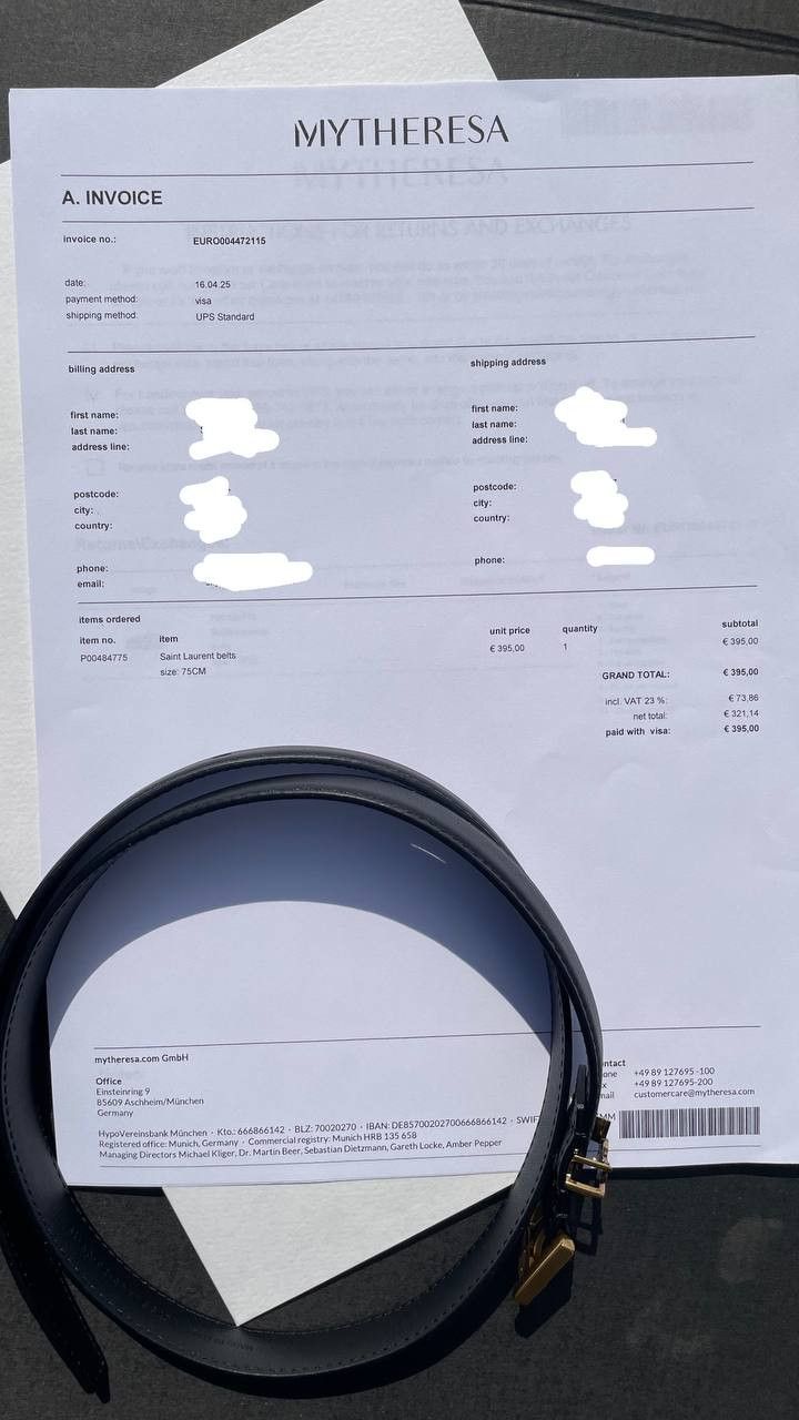 Saint Laurent Paris Saint Laurent Paris Belt Size ONE SIZE - 11 Thumbnail