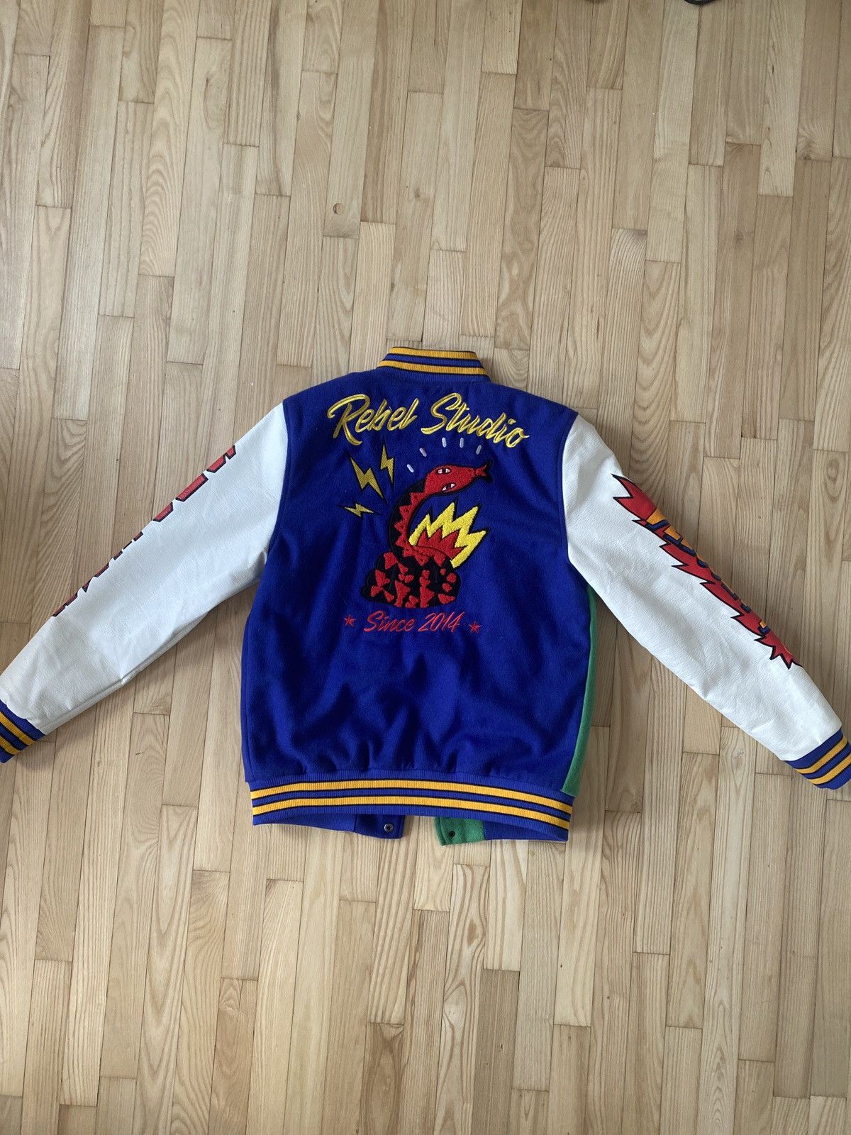 Other Rebel minds Varsity jacket Size US M / EU 48-50 / 2 - 2 Thumbnail