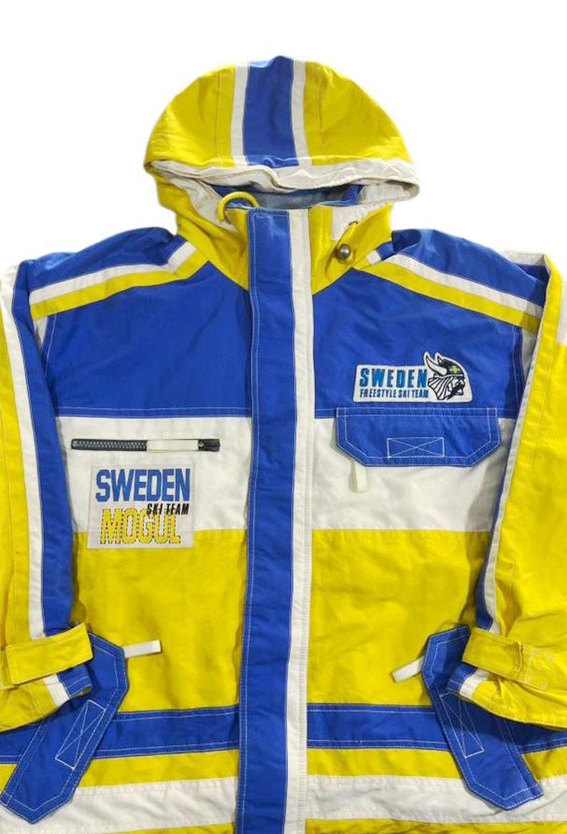 Vintage Vintage 90s Sweden Ski Team Mistral Jacket Size US L / EU 52-54 / 3 - 2 Thumbnail