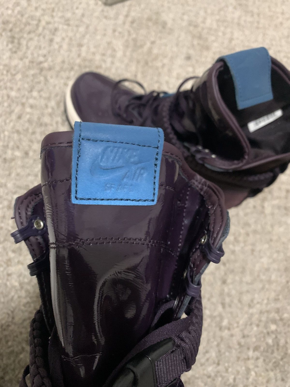 Nike Ruby Rose x Nike Wmns SF Air Force 1 Premium 'Port Wine' SZ8 Size US 8 / IT 38 - 6 Thumbnail