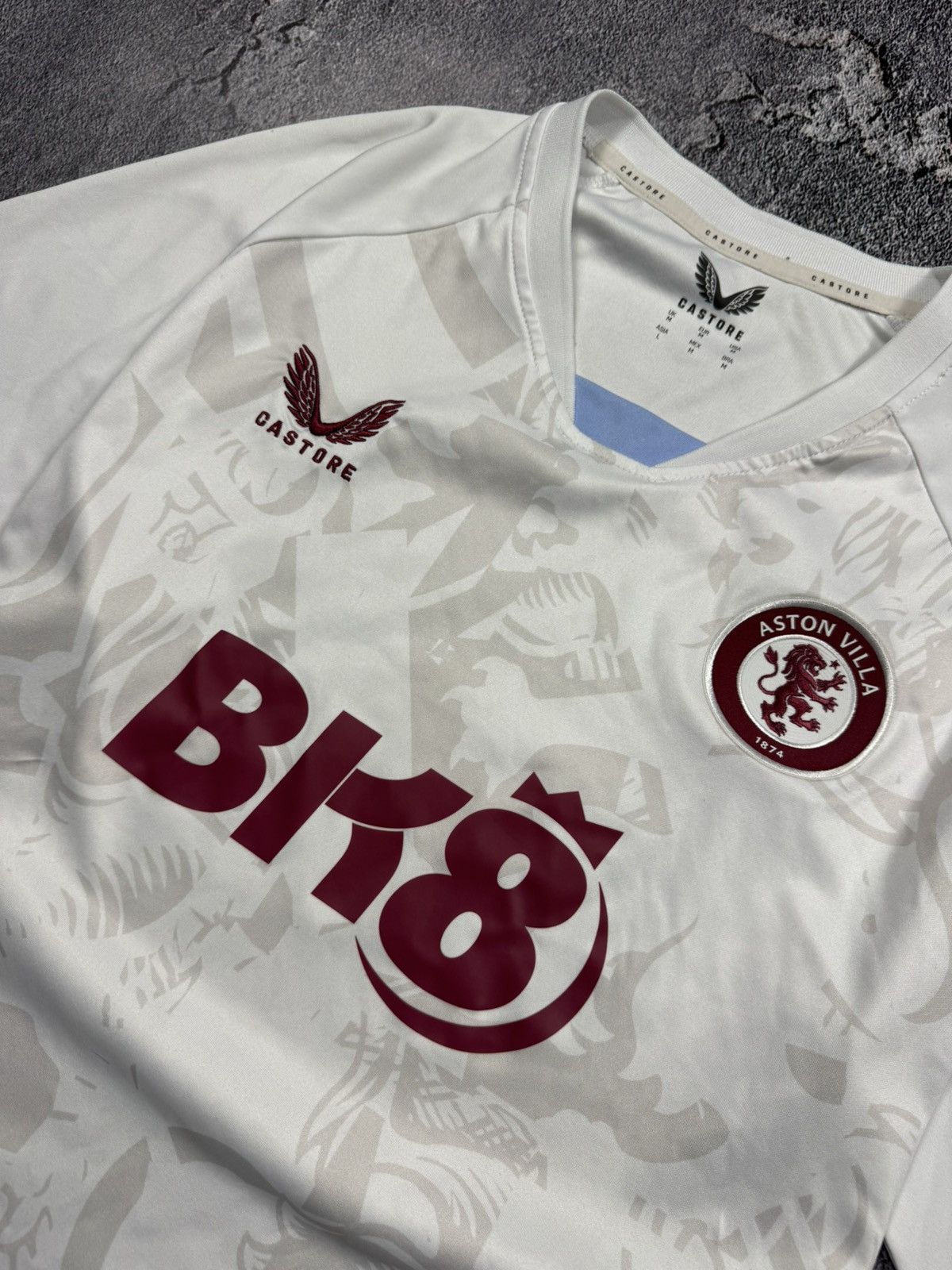 Castore Aston Villa 23/24 Away Jersey by Castore Size US M / EU 48-50 / 2 - 3 Thumbnail