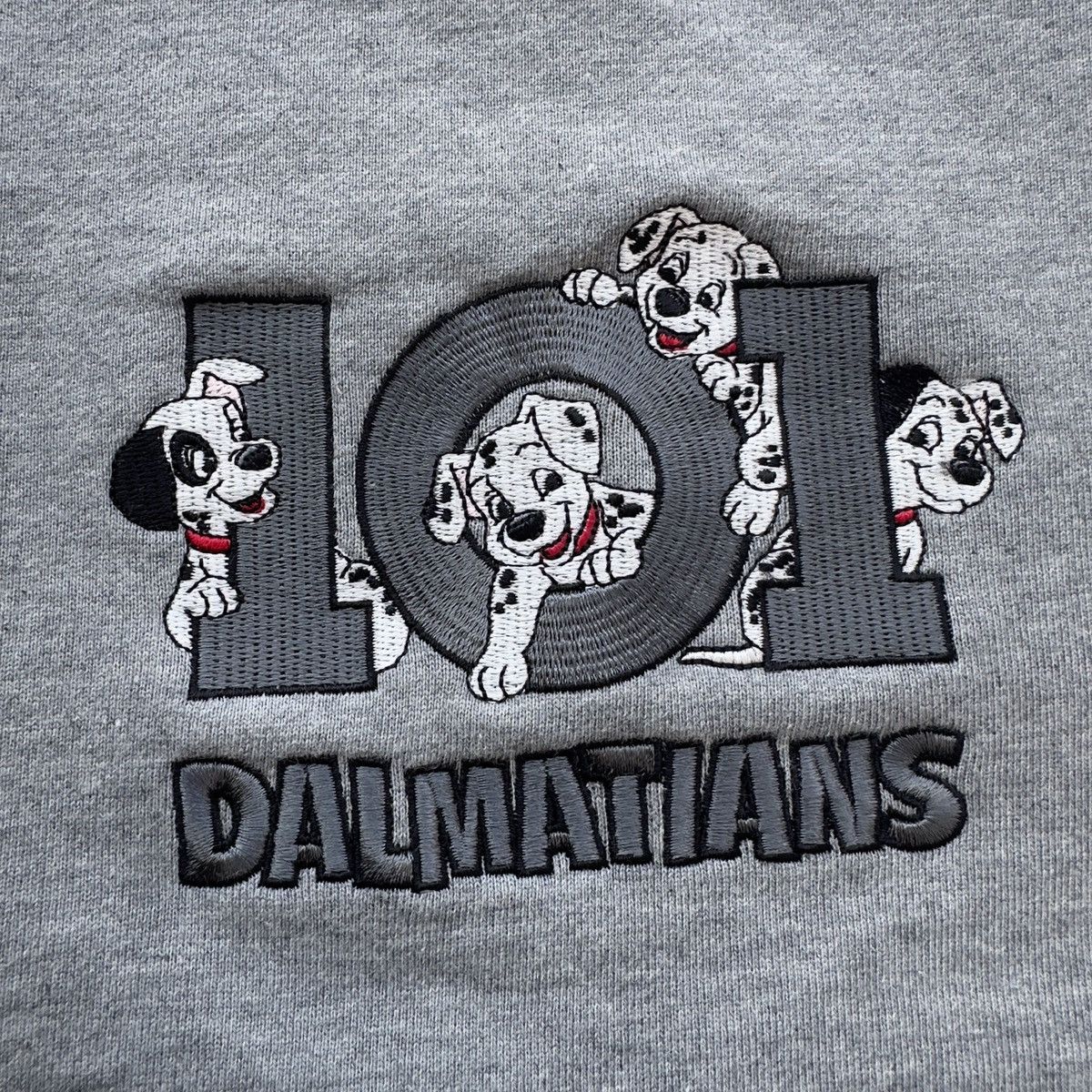 Disney VINTAGE DISNEY DALMATIANS EMBROIDED LOGO SWEATSHIRT Size US S / EU 44-46 / 1 - 4 Thumbnail