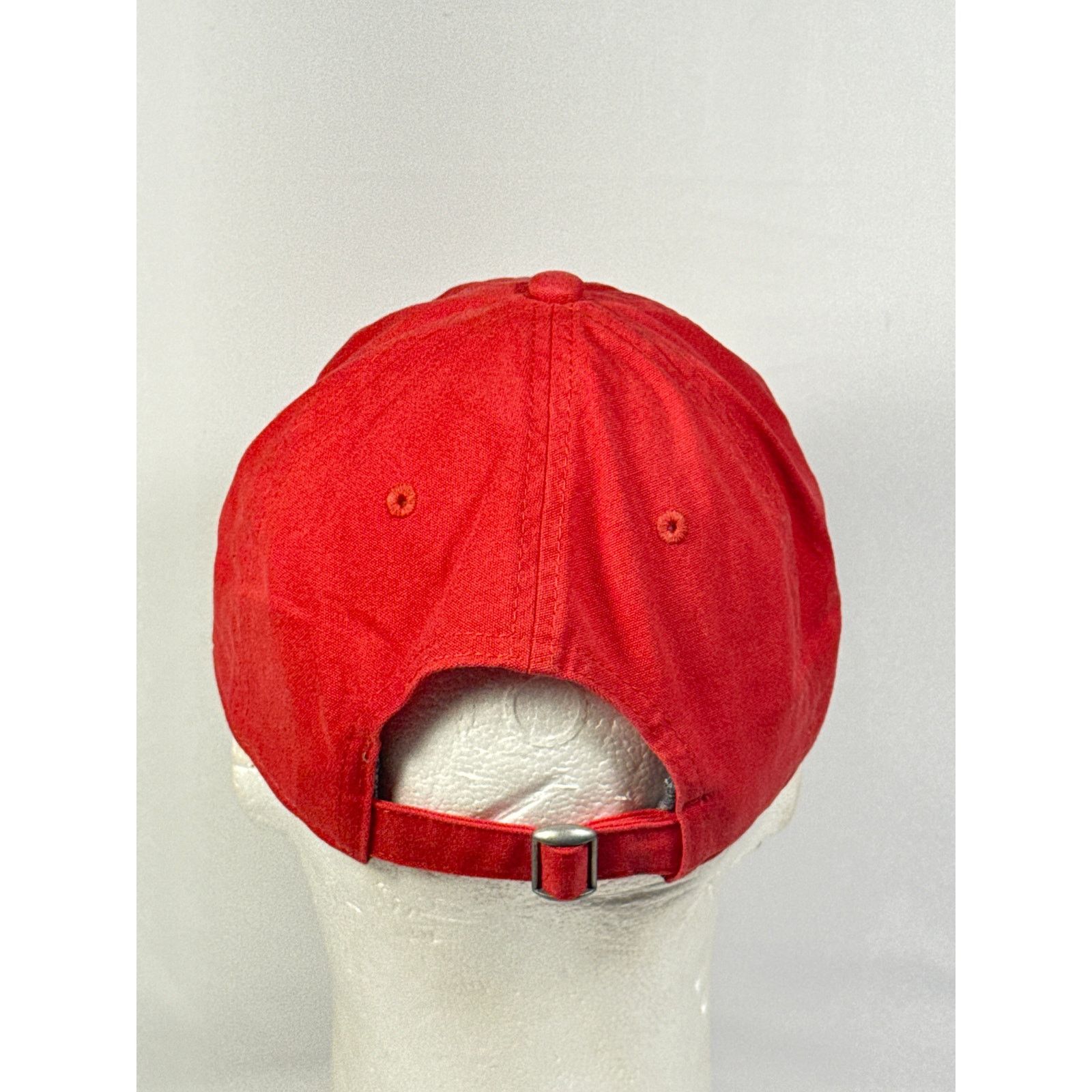 The North Face North Face Hat Cap Strap Back Red Adjustable Size ONE SIZE - 4 Thumbnail