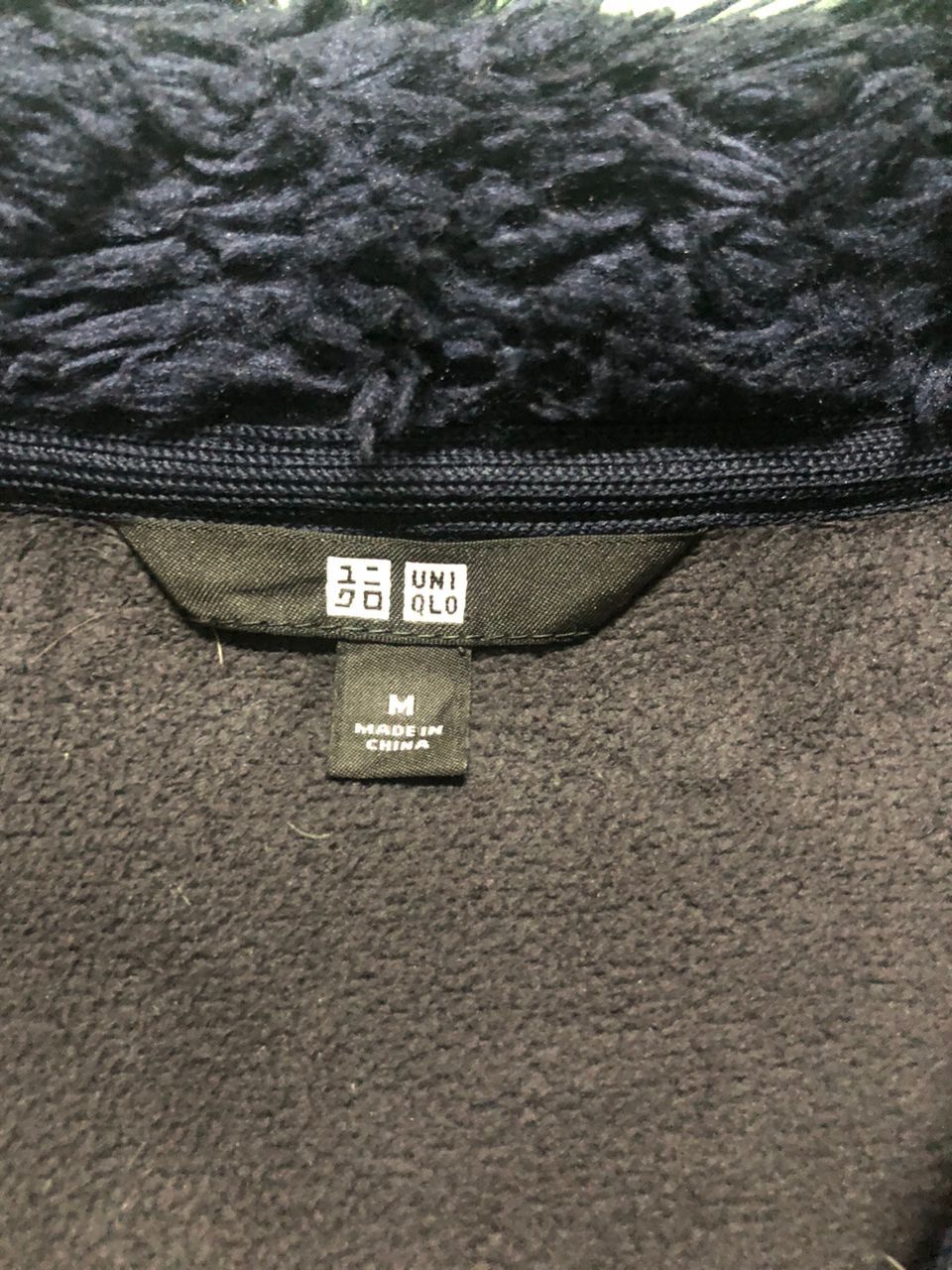 Japanese Brand × Lemaire × Uniqlo UNIQLO RETRO-X DEEP PILE FLEECE ZIPPER JACKET Size US M / EU 48-50 / 2 - 11 Thumbnail