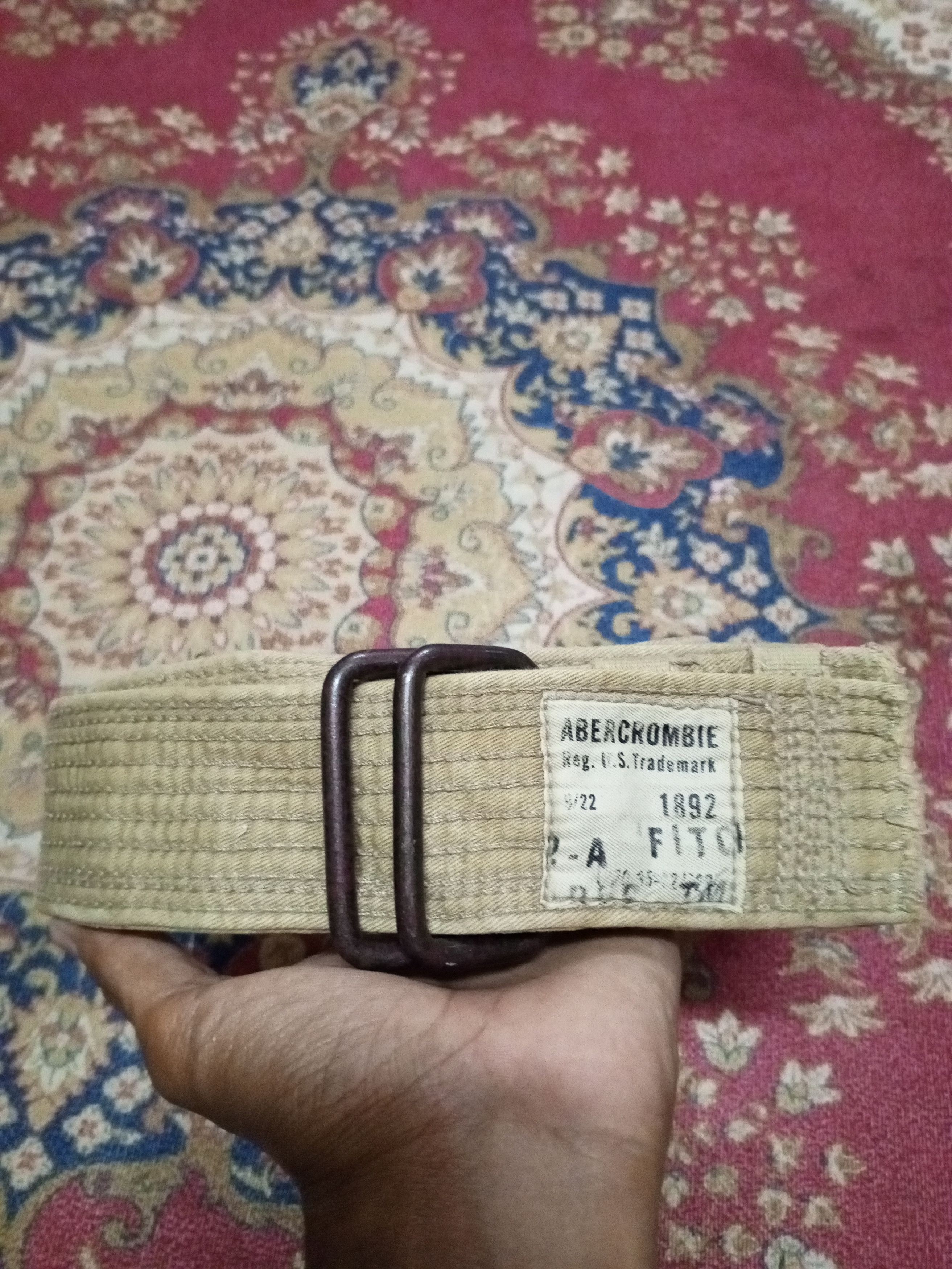 Abercrombie & Fitch Vintage Abercrombie & Fitc Distressed Belt Like Kapital Size ONE SIZE - 1 Thumbnail