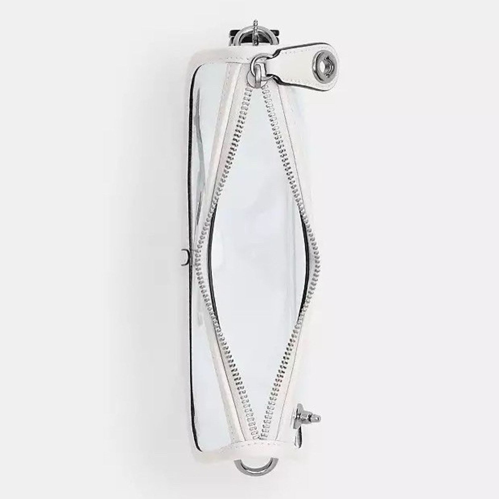 Coach NWT Coach Stadium Swinger Bag Clear Dust Bag CBH13 Chalk Size ONE SIZE - 9 Thumbnail