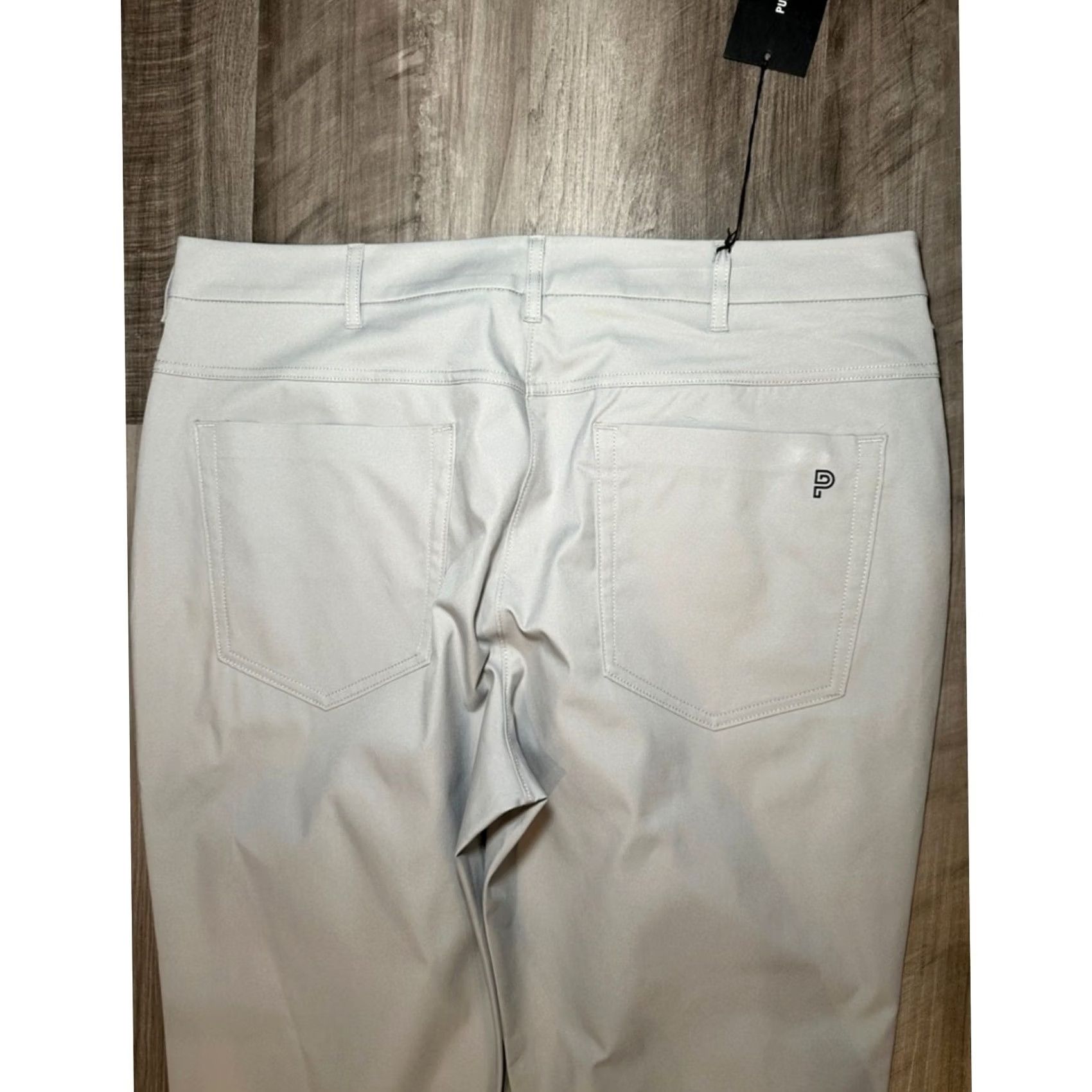 Vintage Public Rec Fog Workday 2.0 Performance Pants Men 34 Regular Gray Chino 28 Inseam Size US 34 / EU 50 - 4 Thumbnail