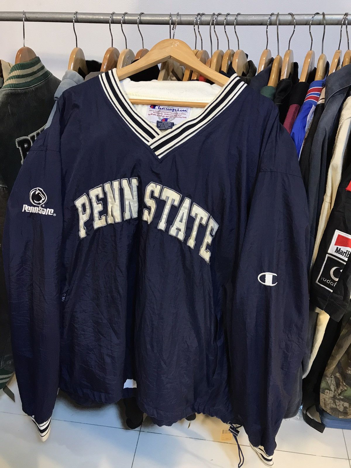 Champion × Vintage Vintage Champion Team Windbreaker Size US XL / EU 56 / 4 - 1 Thumbnail