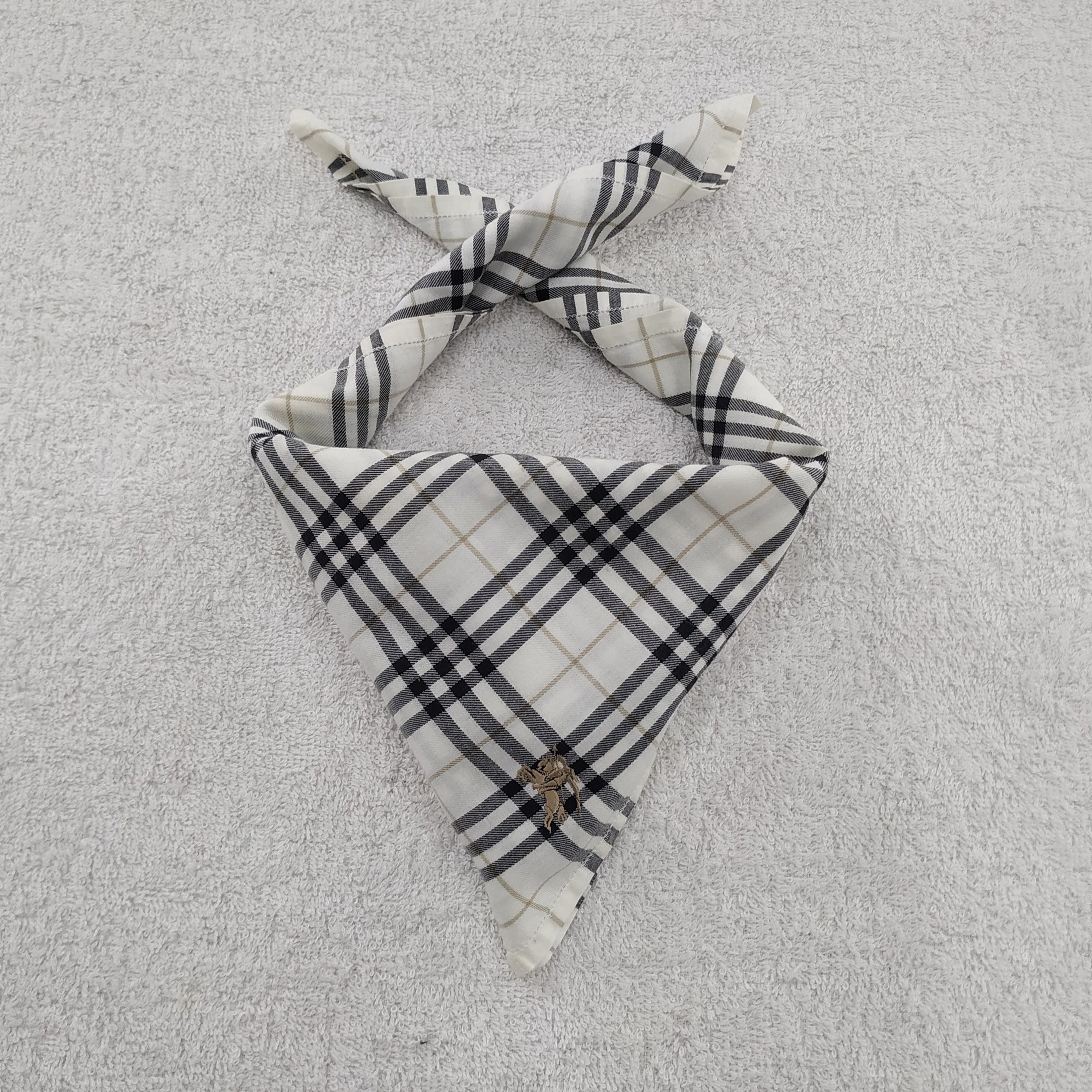 Burberry × Vintage Burberry Bandana / Handkerchief / Neckerchief - S005 Size ONE SIZE - 2 Thumbnail