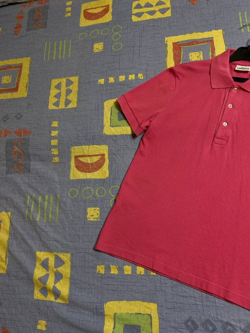 Lacoste Vintage 90s Lacoste polo t-shirt Size US M / EU 48-50 / 2 - 2 Thumbnail