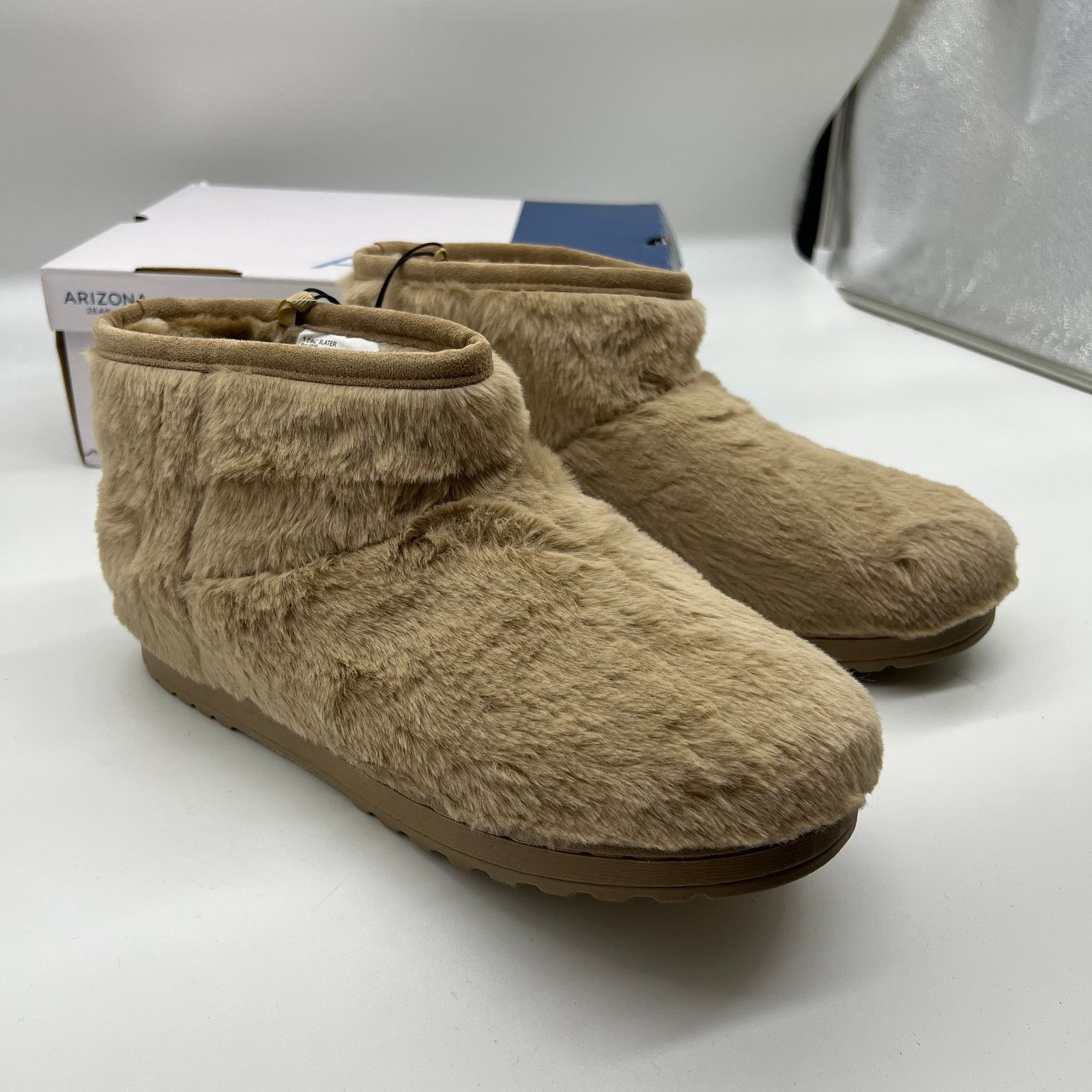 Other Arizona Jean Co Womens Faux Fur Slater Flat Winter Boots Size US 10 / IT 40 - 2 Thumbnail