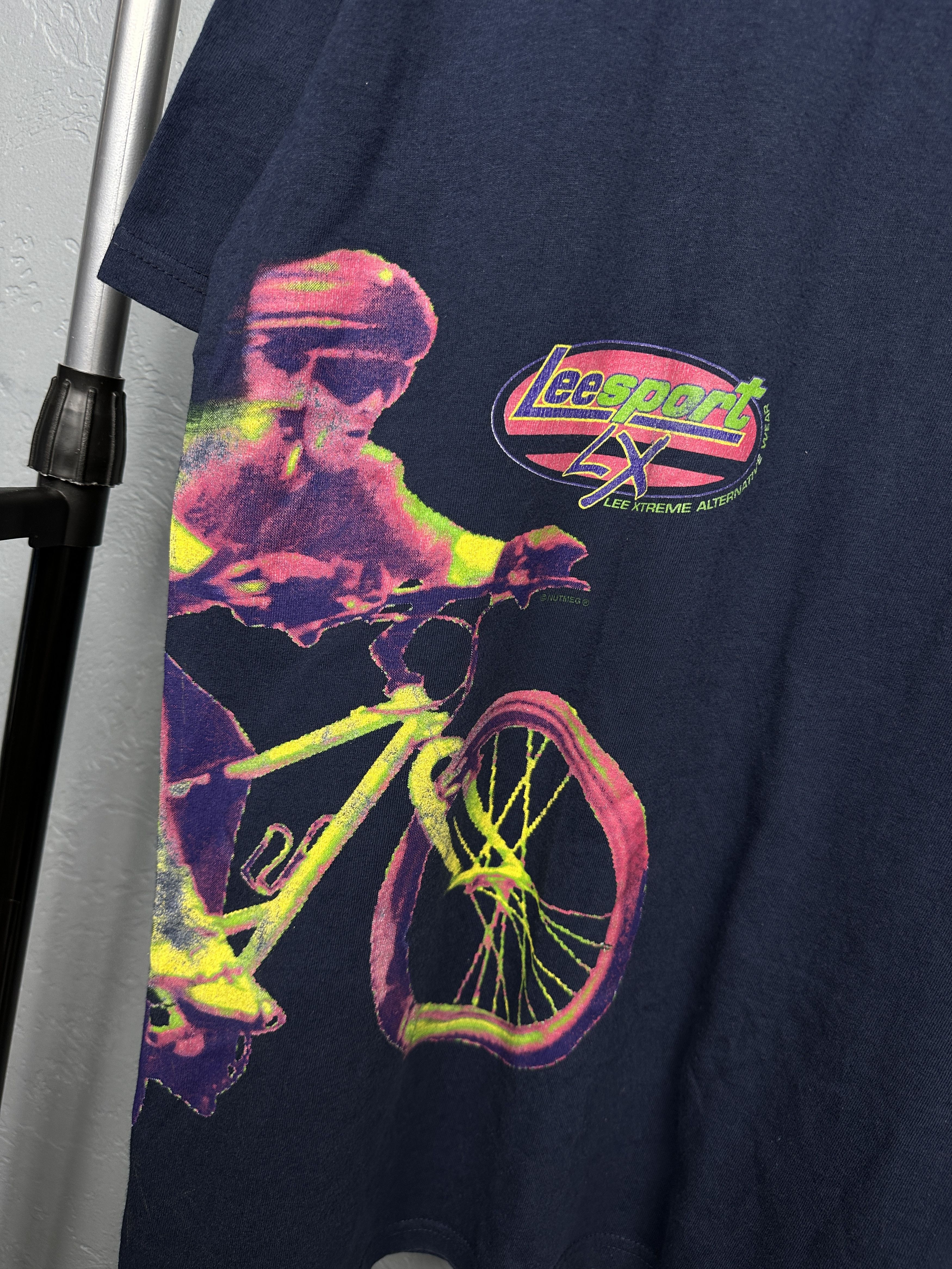 Lee Lee Sport Vintage Extreme Alternative Wear Mens T-Shirt Size US XXL / EU 58 / 5 - 3 Thumbnail