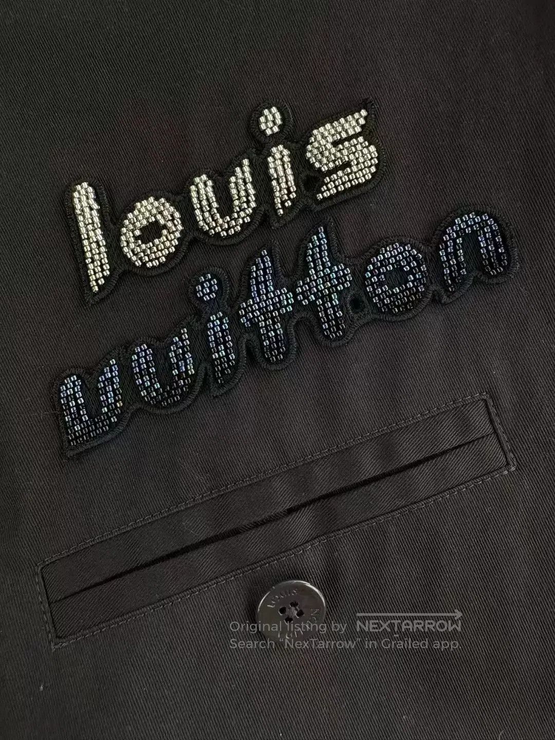 Louis Vuitton louis vuitton black beaded jacket coat. Size US L / EU 52-54 / 3 - 2 Thumbnail
