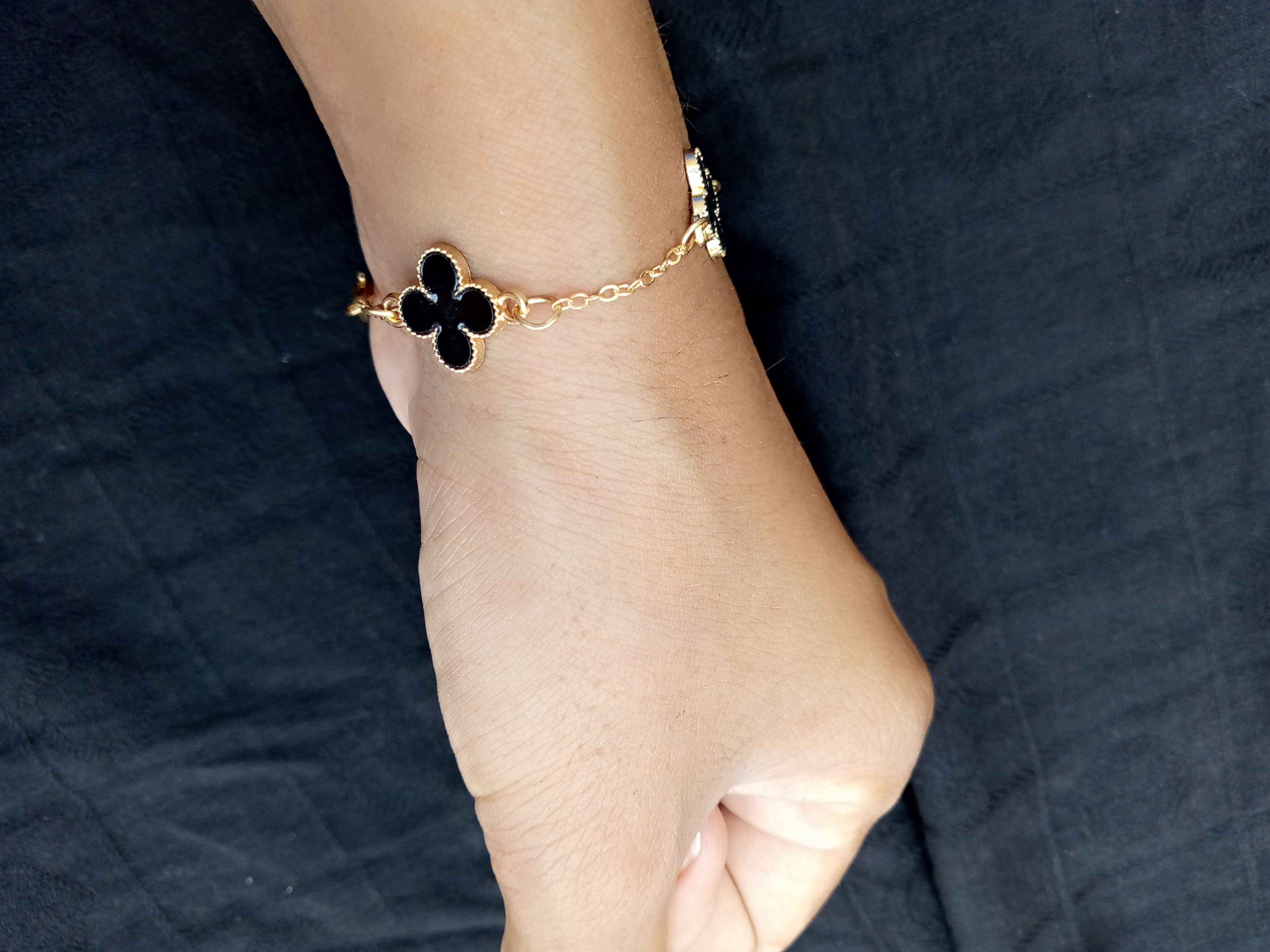 Other Two-Tone Clover Link Bracelet Size ONE SIZE - 4 Thumbnail