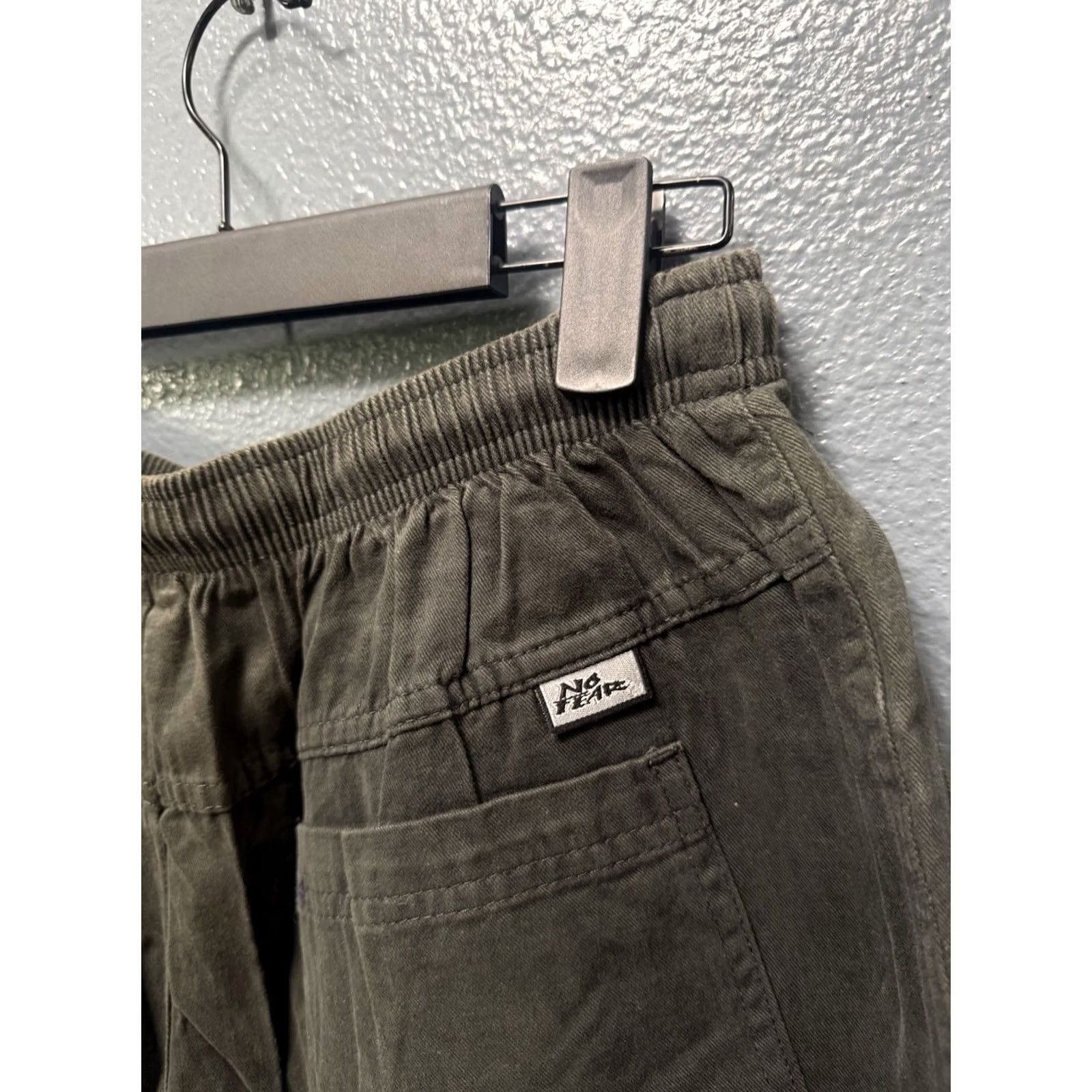 No Fear VINTAGE No Fear Black Cotton Shorts Medium Mens 90s Size US 31 - 7 Thumbnail