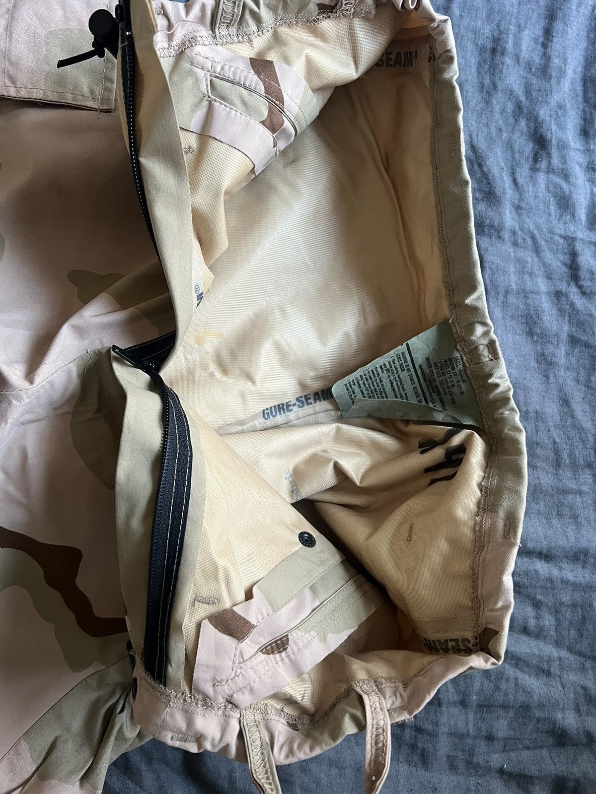 Vintage Vintage Desert Camo Gore-Tex Pants Size US 30 / EU 46 - 5 Thumbnail