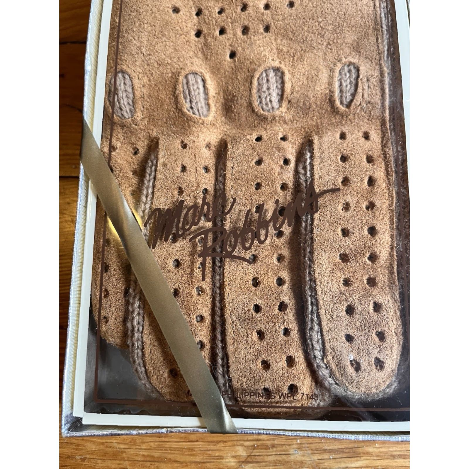 Marcs VINTAGE Marc Robbins Driving Gloves Men Leather Brown One Size 70s Glove Mens Size ONE SIZE - 2 Thumbnail