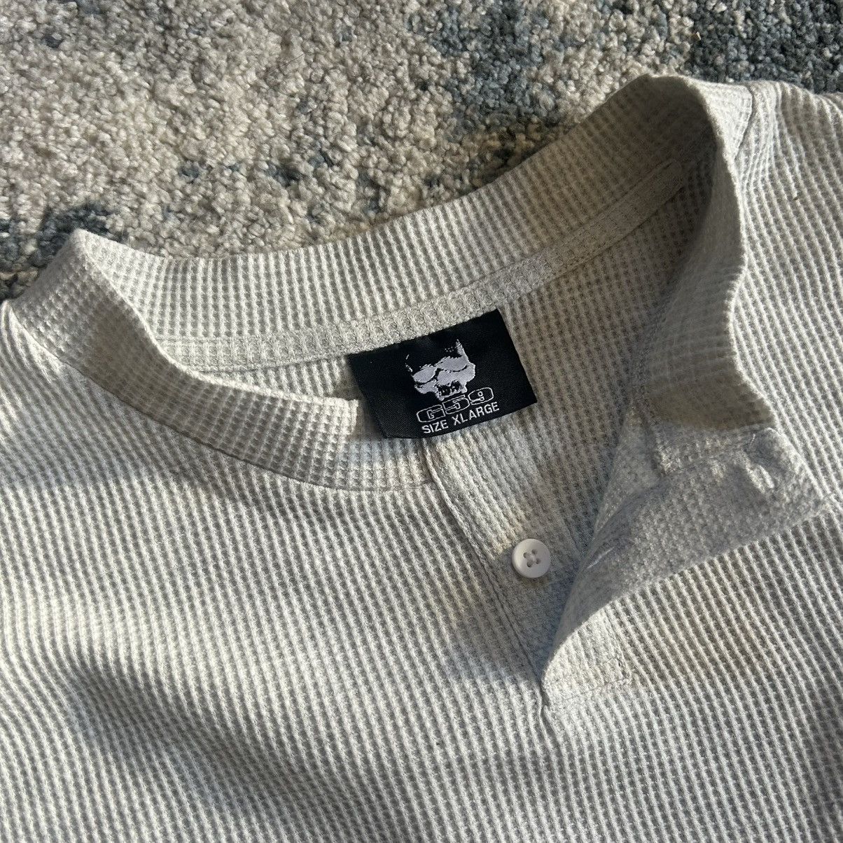 G59 Records 2023 $uicideboy$ OCCULT ESOTERiC OATMEAL MÉLANGE HENLEY Size US XL / EU 56 / 4 - 15 Thumbnail