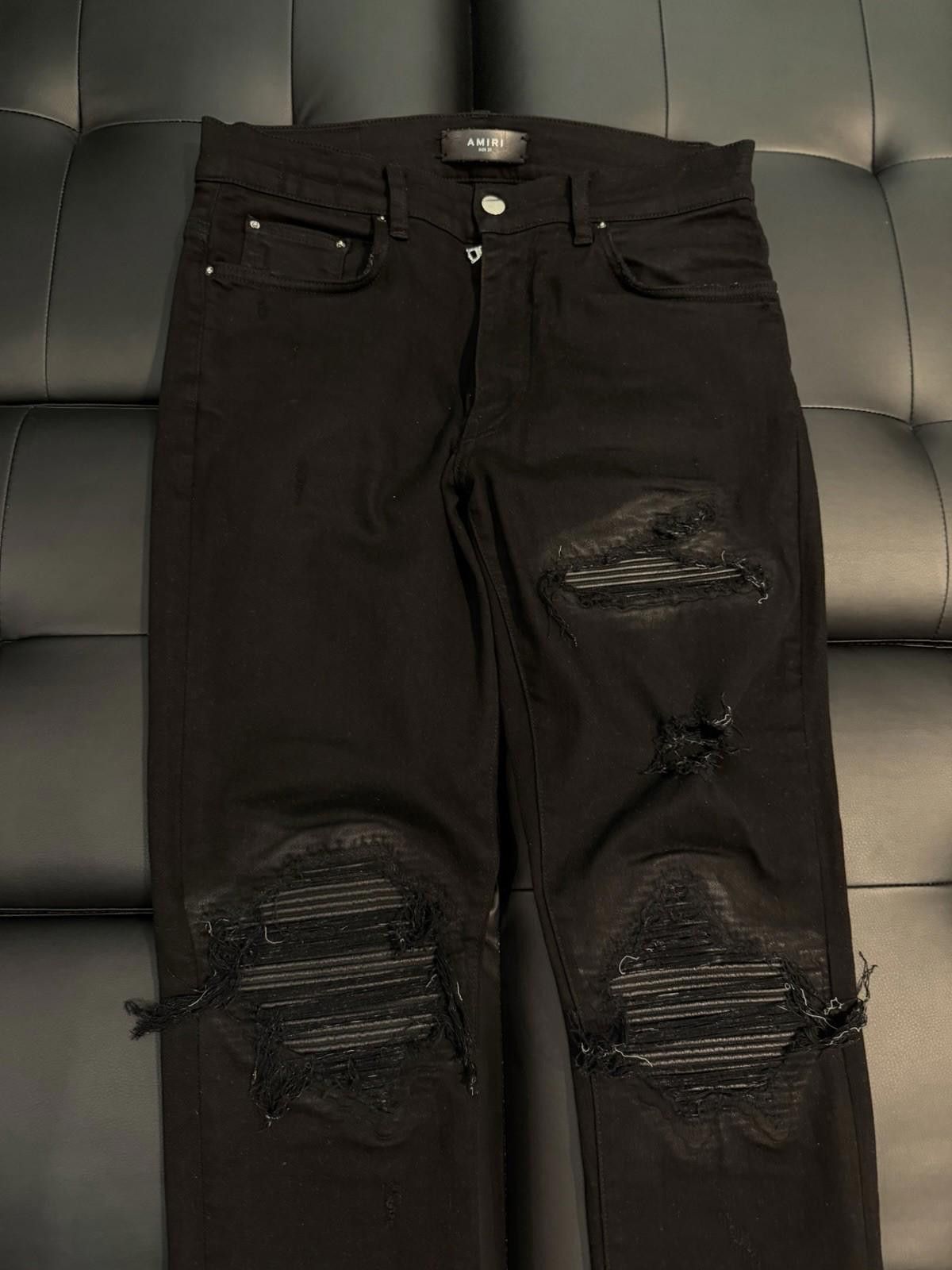 Amiri Size 31 - Amiri Black MX1 Jeans 100% Authentic Size US 31 - 5 Thumbnail
