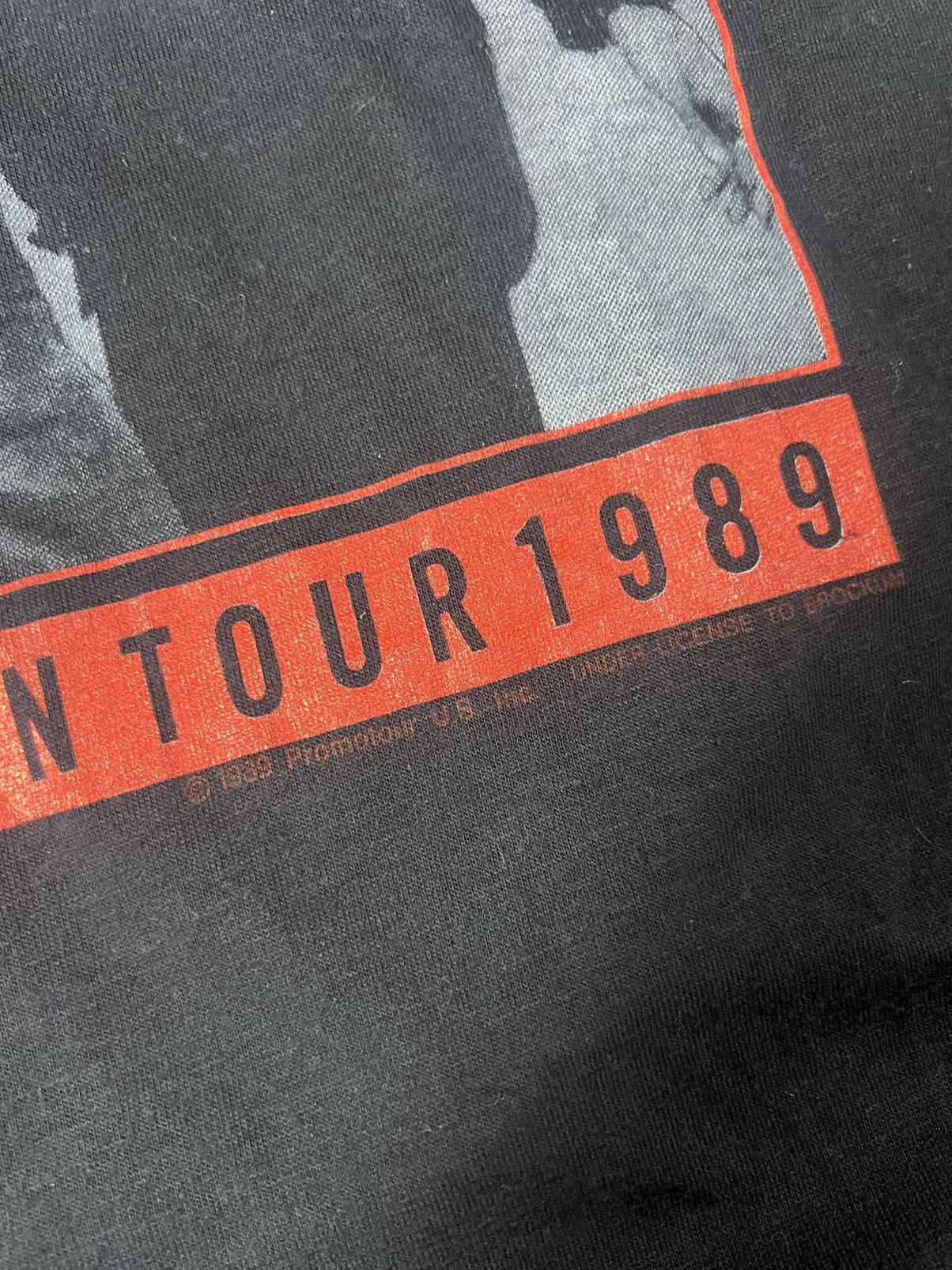 The Rolling Stones Vintage 80s The Rolling Stones American Tour Dope Band Tee Size US L / EU 52-54 / 3 - 4 Thumbnail