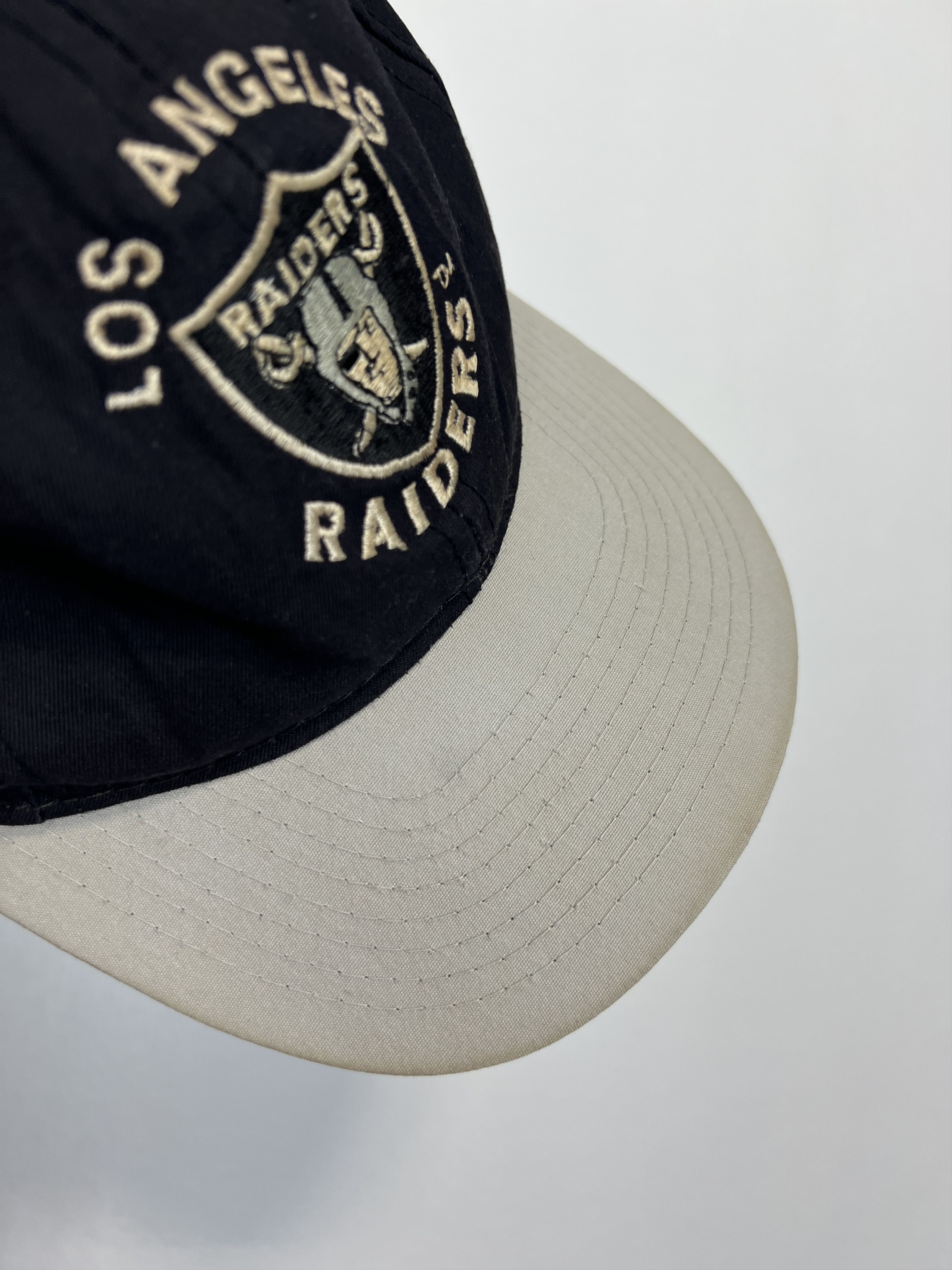 Vintage Vintage 90's Los Angeles Raiders Hat Cap Snapback Adult Size ONE SIZE - 7 Thumbnail