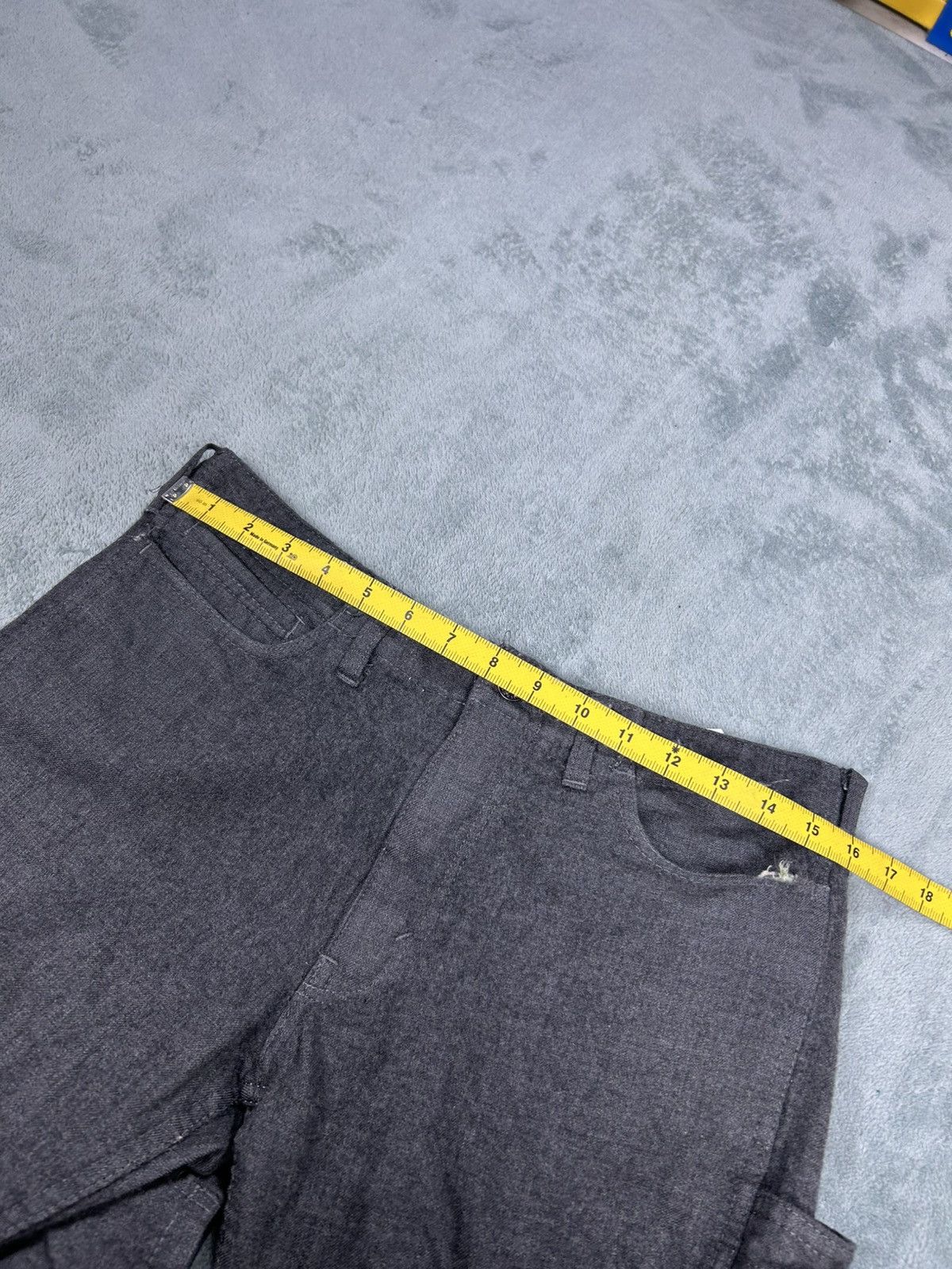 Junya Watanabe Comme des Garcons x Junya Watanabe Wool Buckle Pants S0208 Size US 31 - 14 Thumbnail