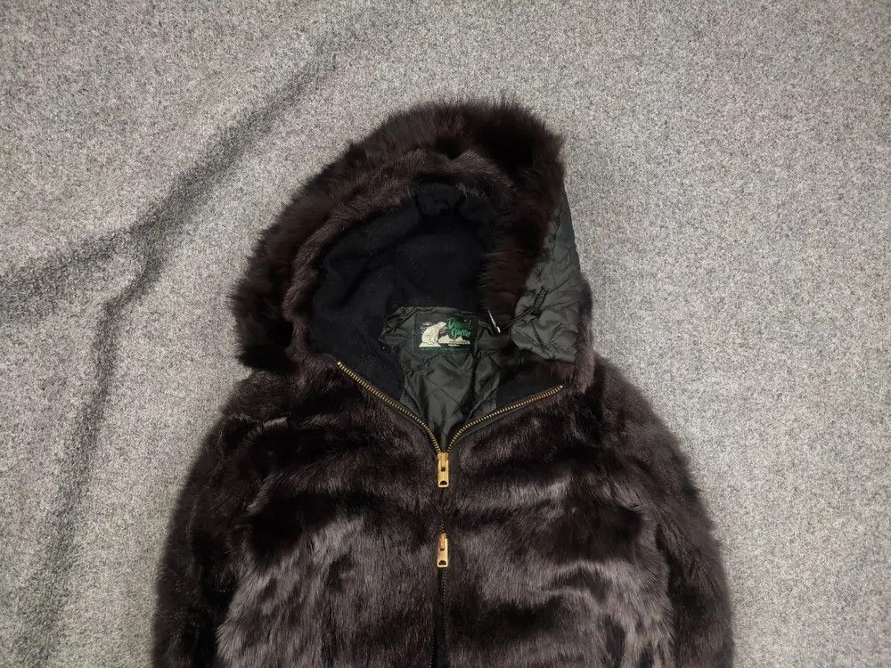 Vintage Vintage 80's David Green Alaska Genuine Fur Coat Zip Jacket Size S / US 4 / IT 40 - 1 Thumbnail