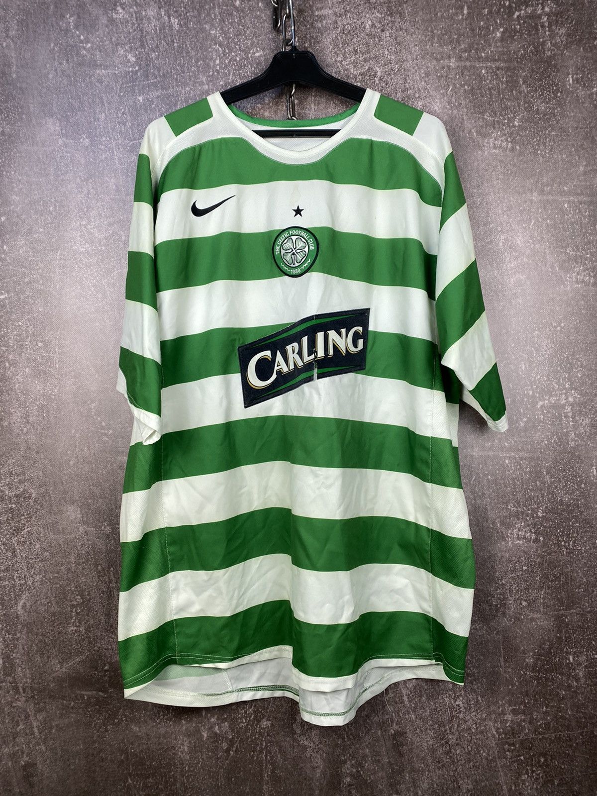 Nike Vintage 00s Nike Celtic Glasgow Soccer Jersey Size US XL / EU 56 / 4 - 1 Thumbnail