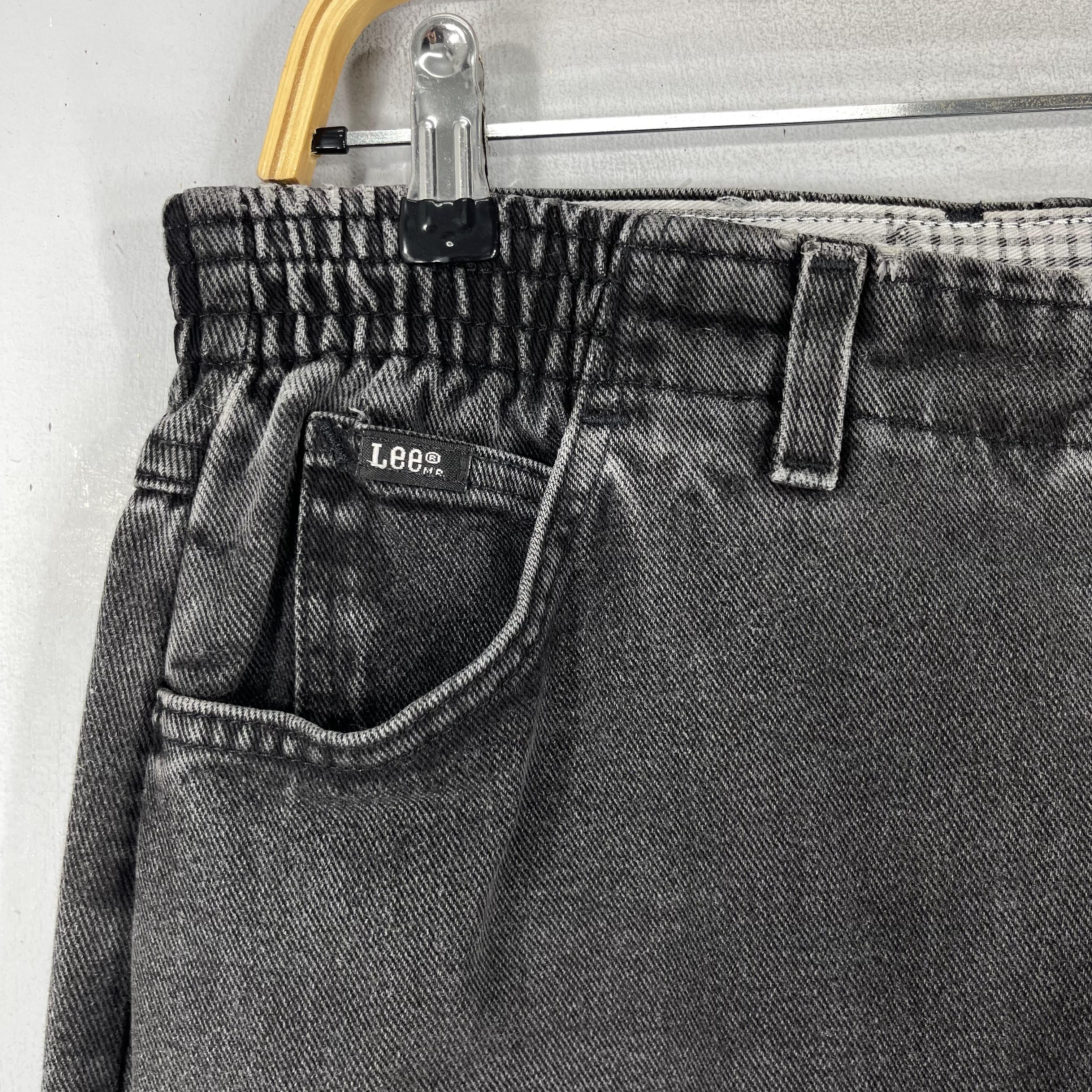 Lee × Vintage Size 33 Vintage Lee Ultra High Waisted Curvy Tapered Jeans Size 33" - 3 Thumbnail