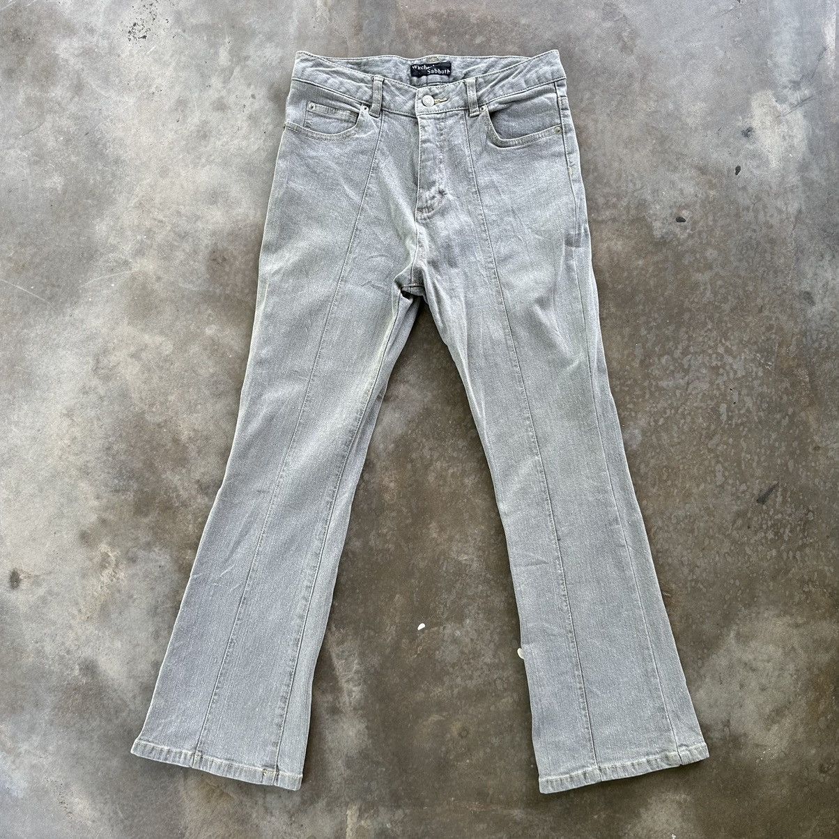 Japanese Brand × Vintage Vintage Witches Sabbath Flare Casual Trouser Pant Size US 28 / EU 44 - 1 Thumbnail