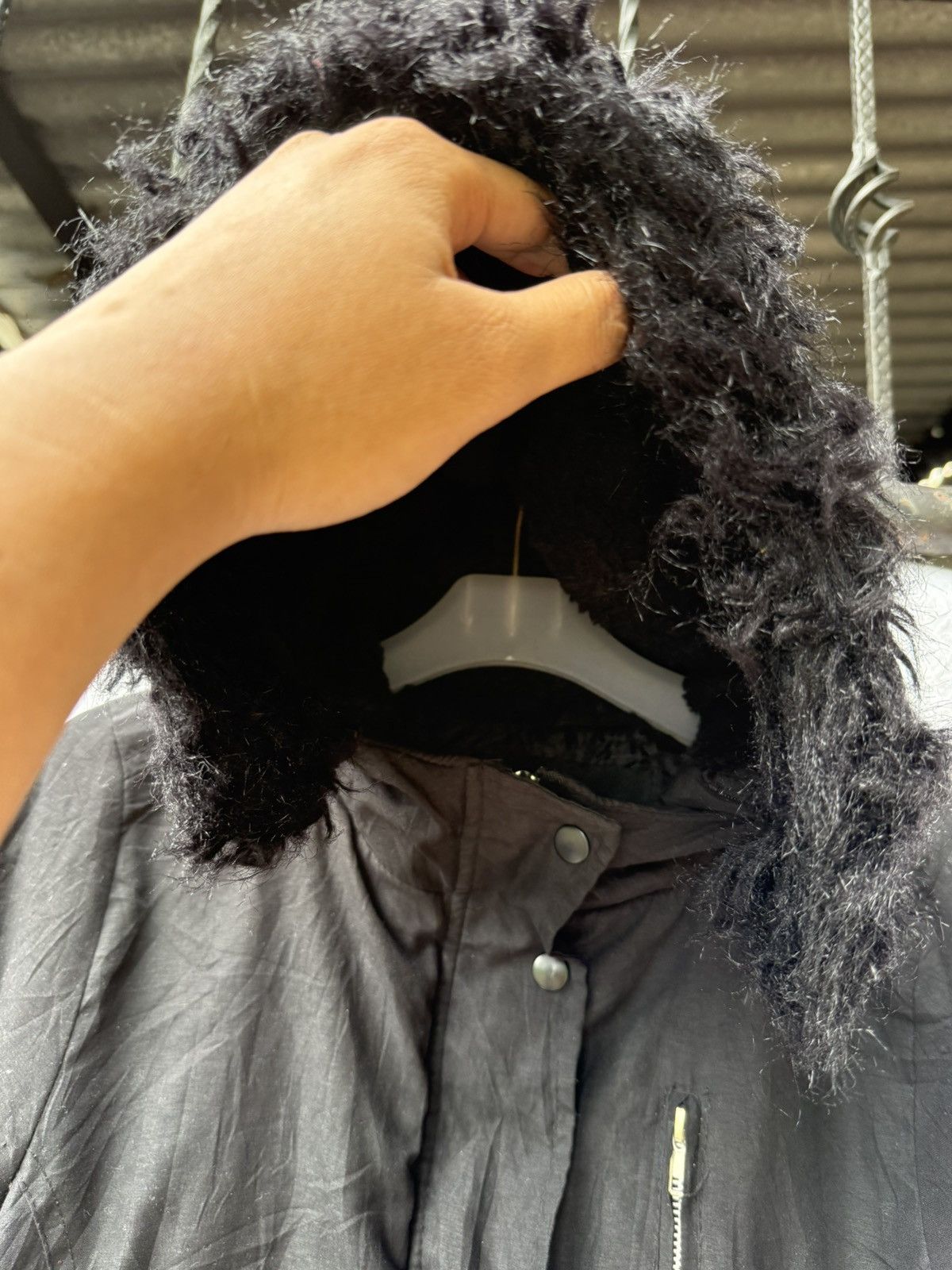 Hysteric Glamour Fur hoodie ambiance outerwear ifsixwasnine lgb Size US M / EU 48-50 / 2 - 5 Thumbnail