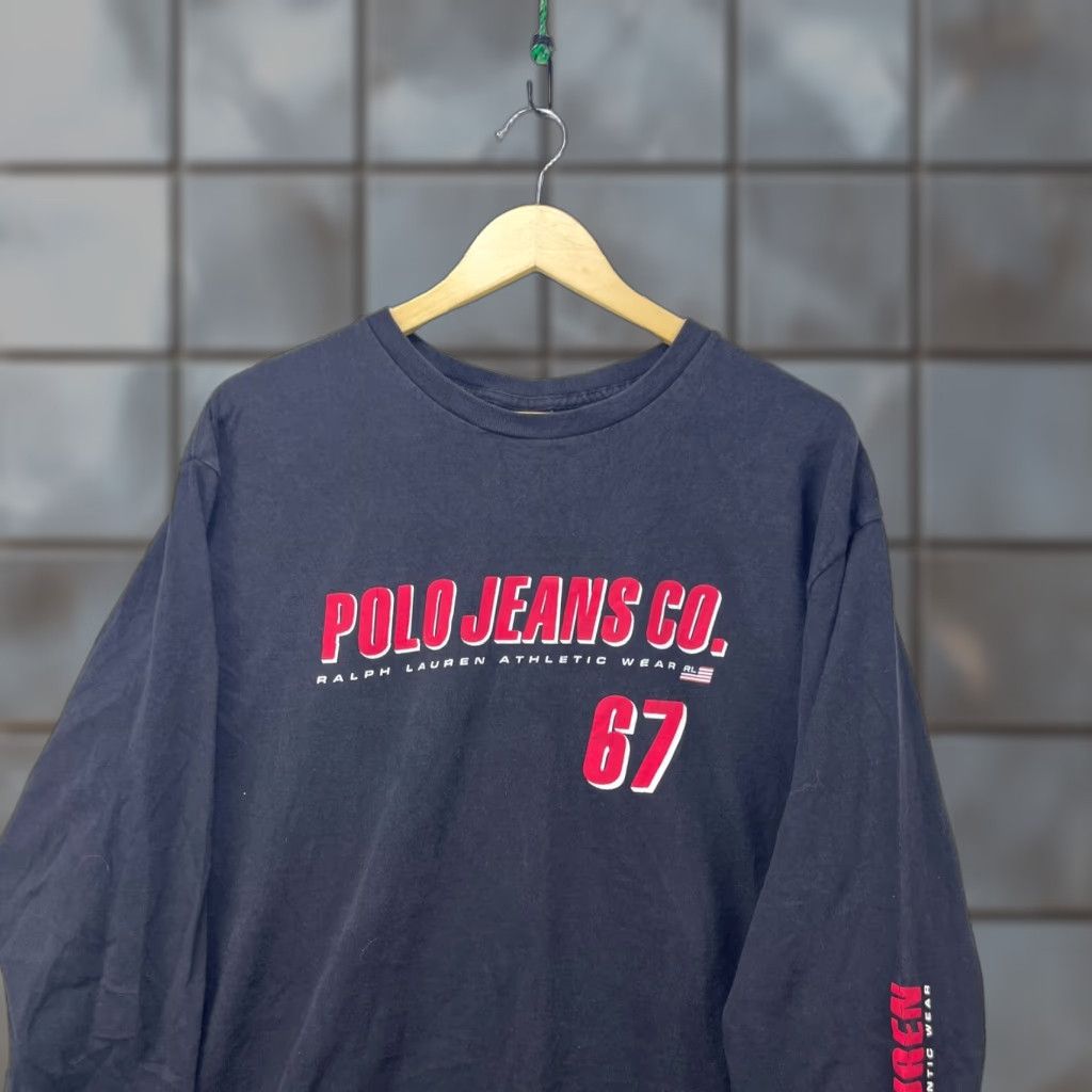 Ralph Lauren VINTAGE Polo Ralph Lauren Jeans Co Long Sleeve Shirt 2XL Black 90s Mens Polo Ralph Lauren Jeans Co Long Sleeve Shirt 2XL Black 90s Mens Size US XXL / EU 58 / 5 - 1 Thumbnail